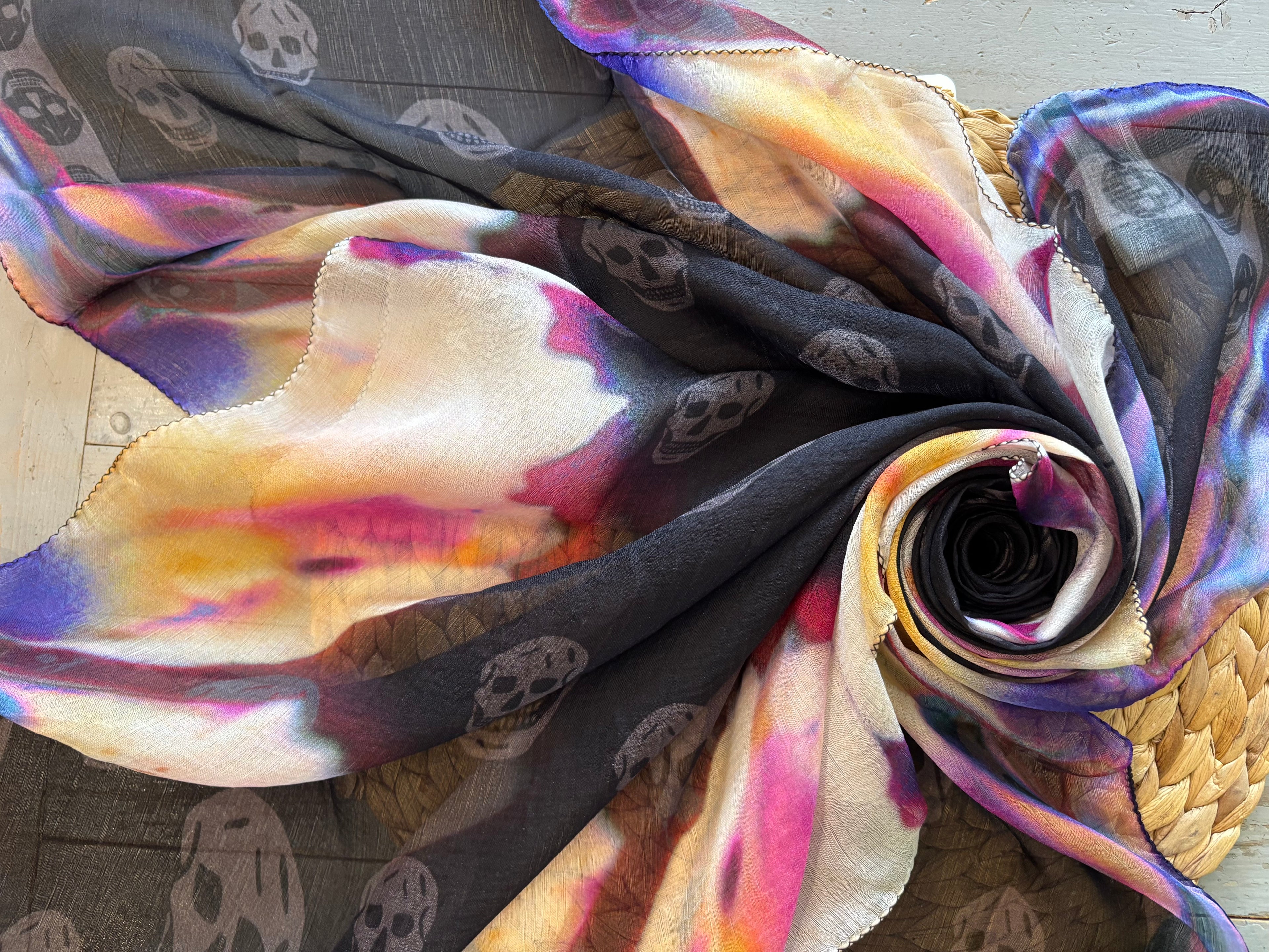 Alexander McQueen Silk Scarf