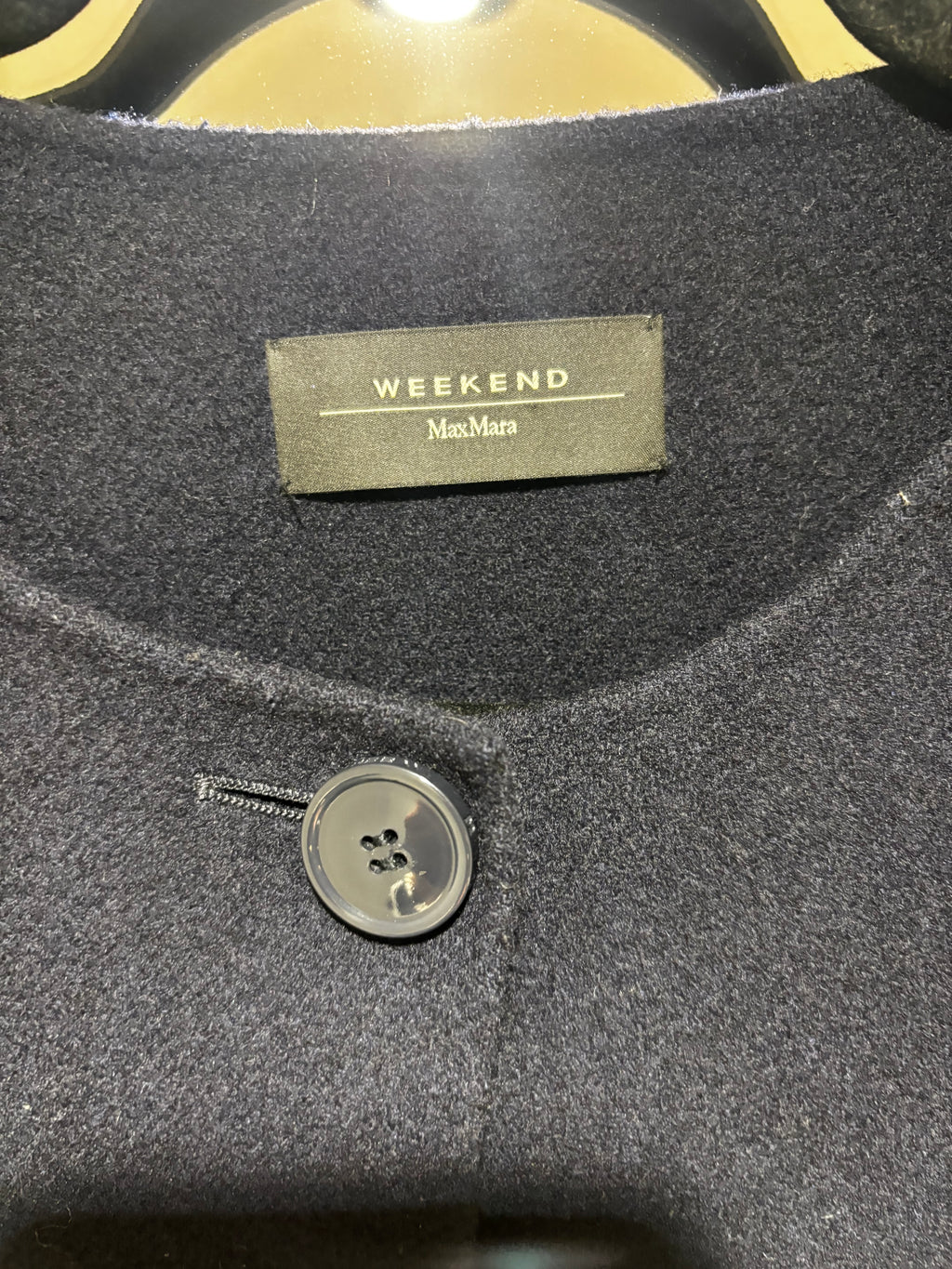 Weekend Max Mara Navy Poncho