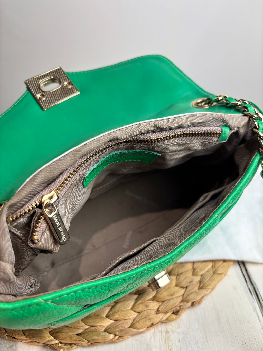 Russell & Bromley Quiltpuff Mini Soft Leather Crossbody