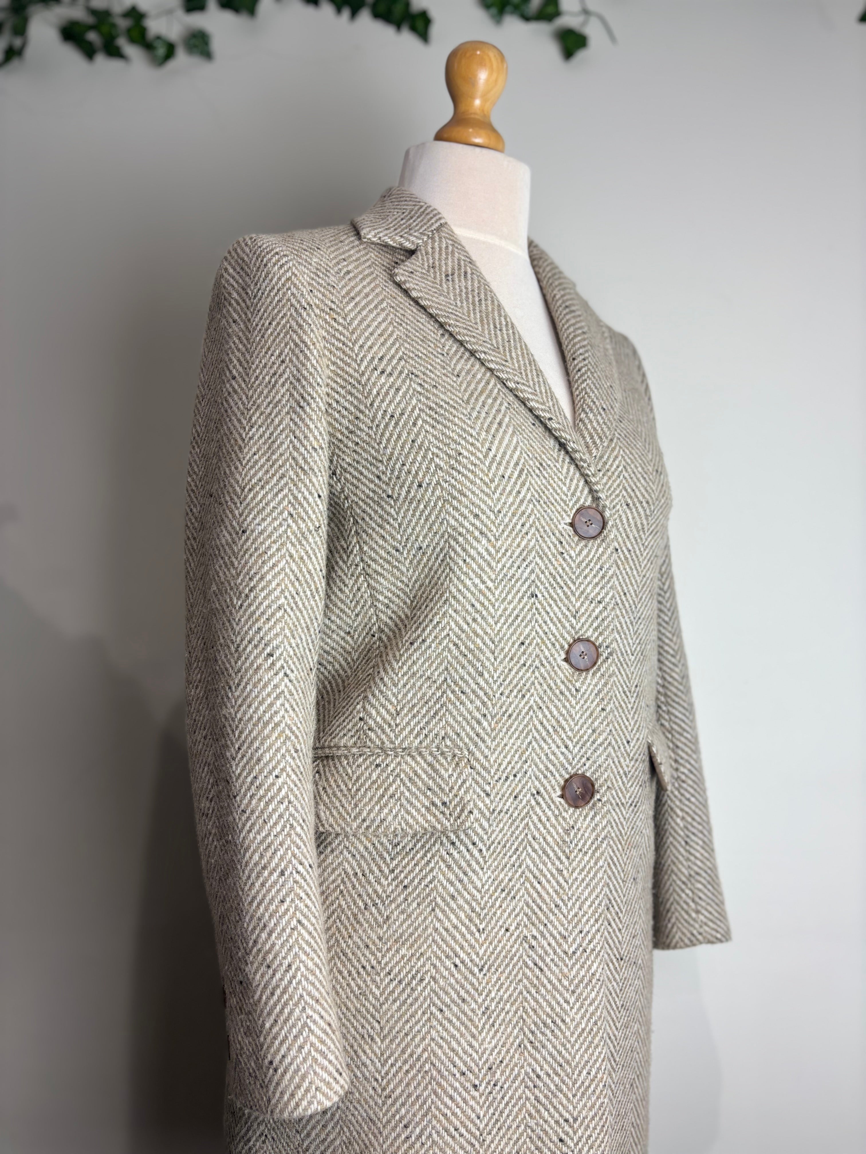 Jigsaw Herringbone Coat