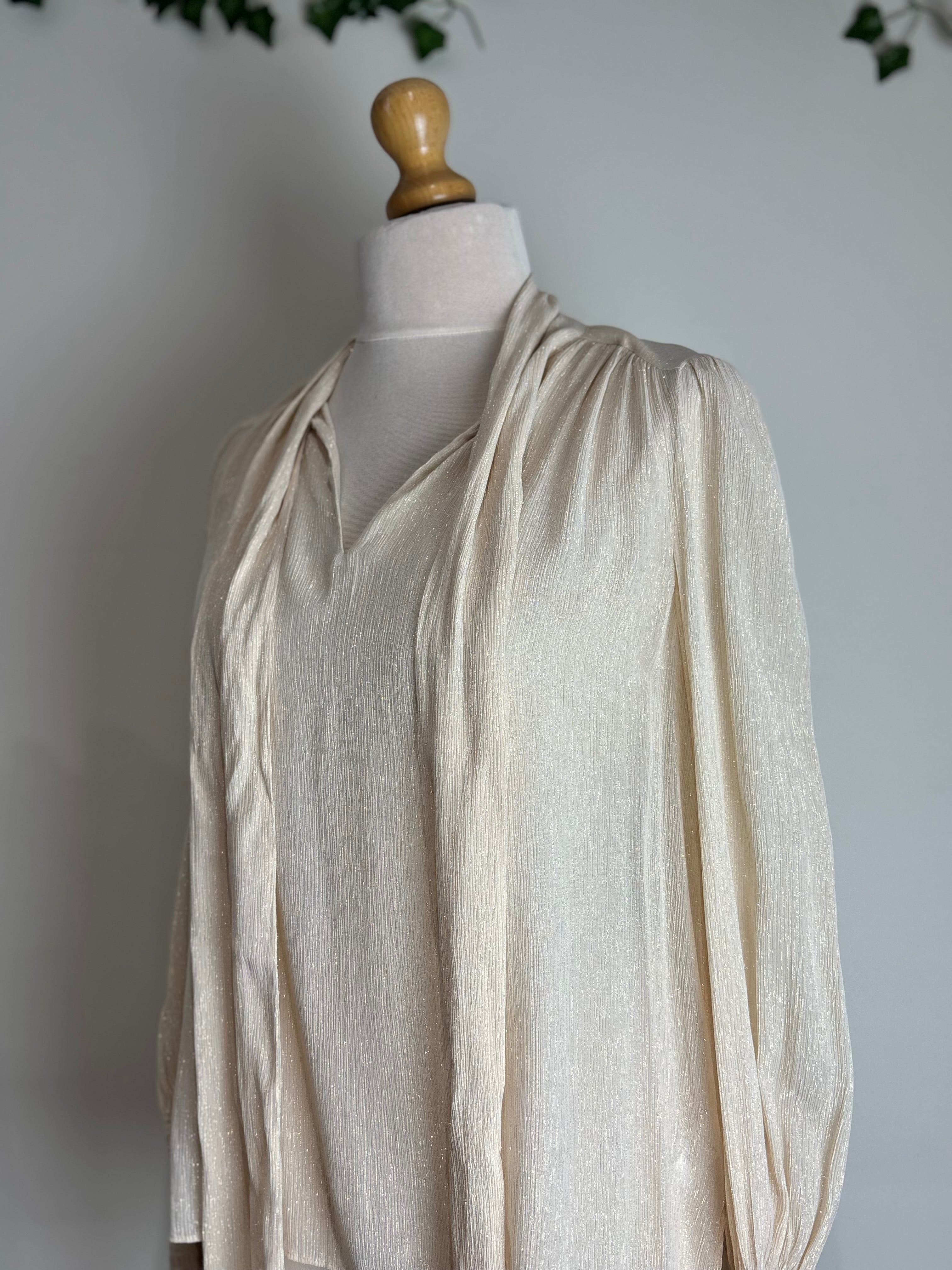 ME+EM Pale Gold Blouse & Cami