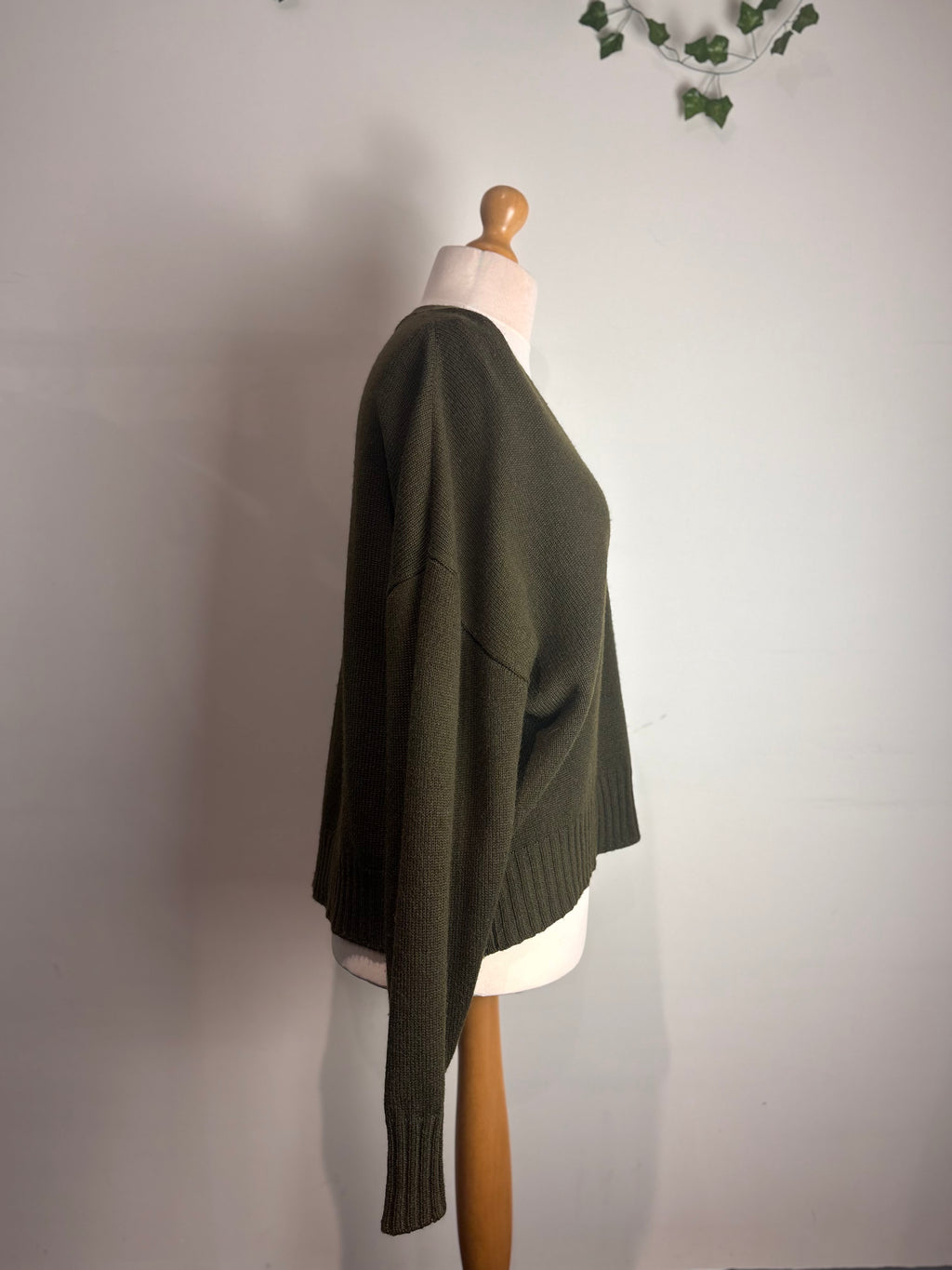 NOMAD Khaki Wool Knit