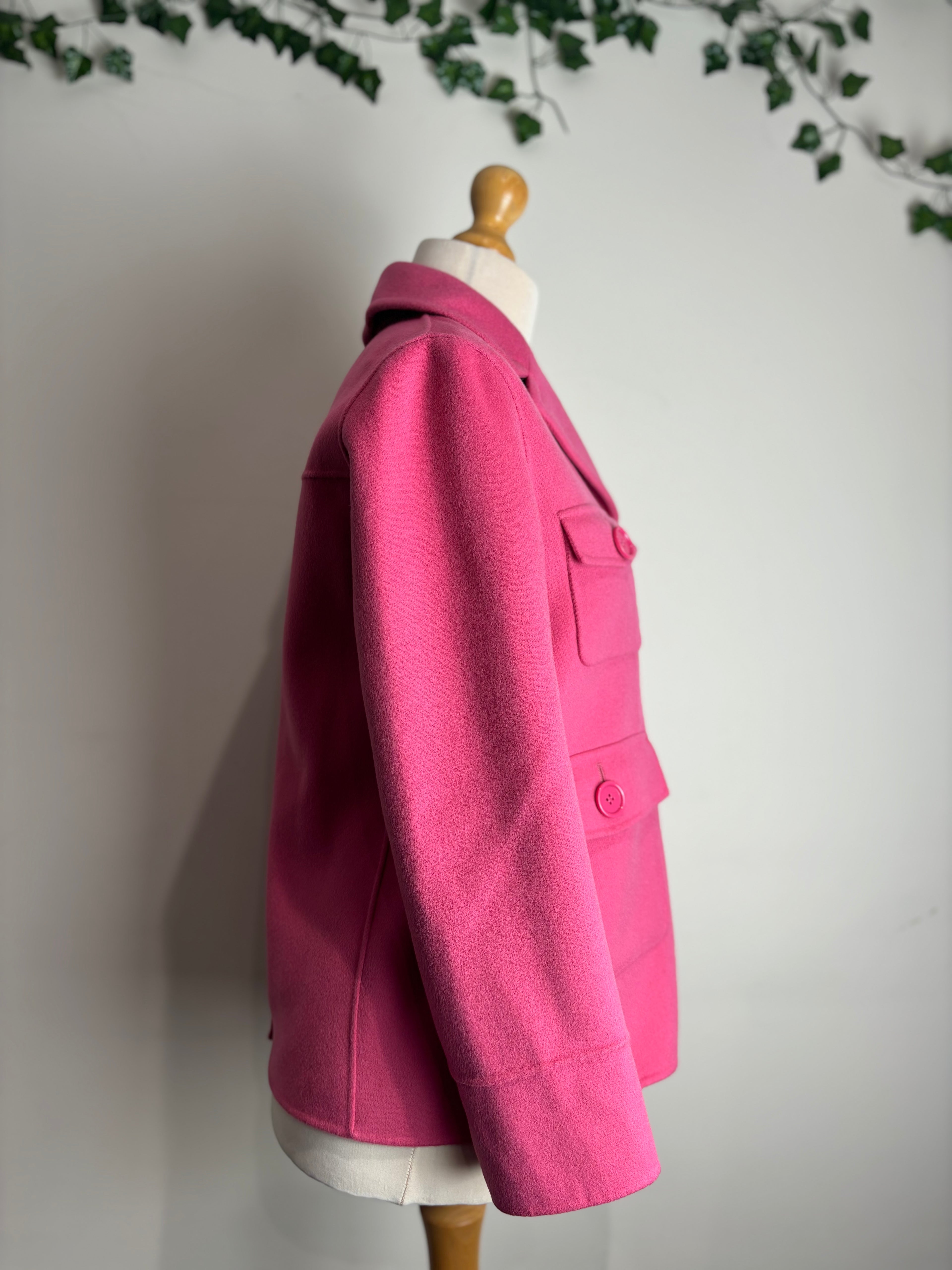 ‘S Max Mara Pink Wool Jacket