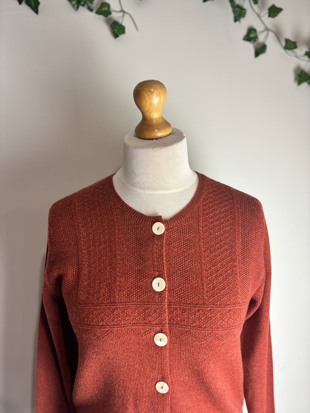 Brora Guernsey Cashmere Cardigan
