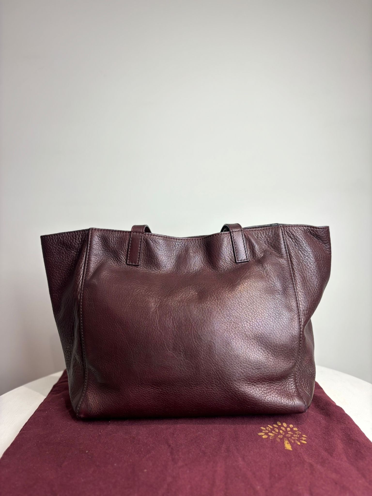 Mulberry Oxblood Tessie Tote
