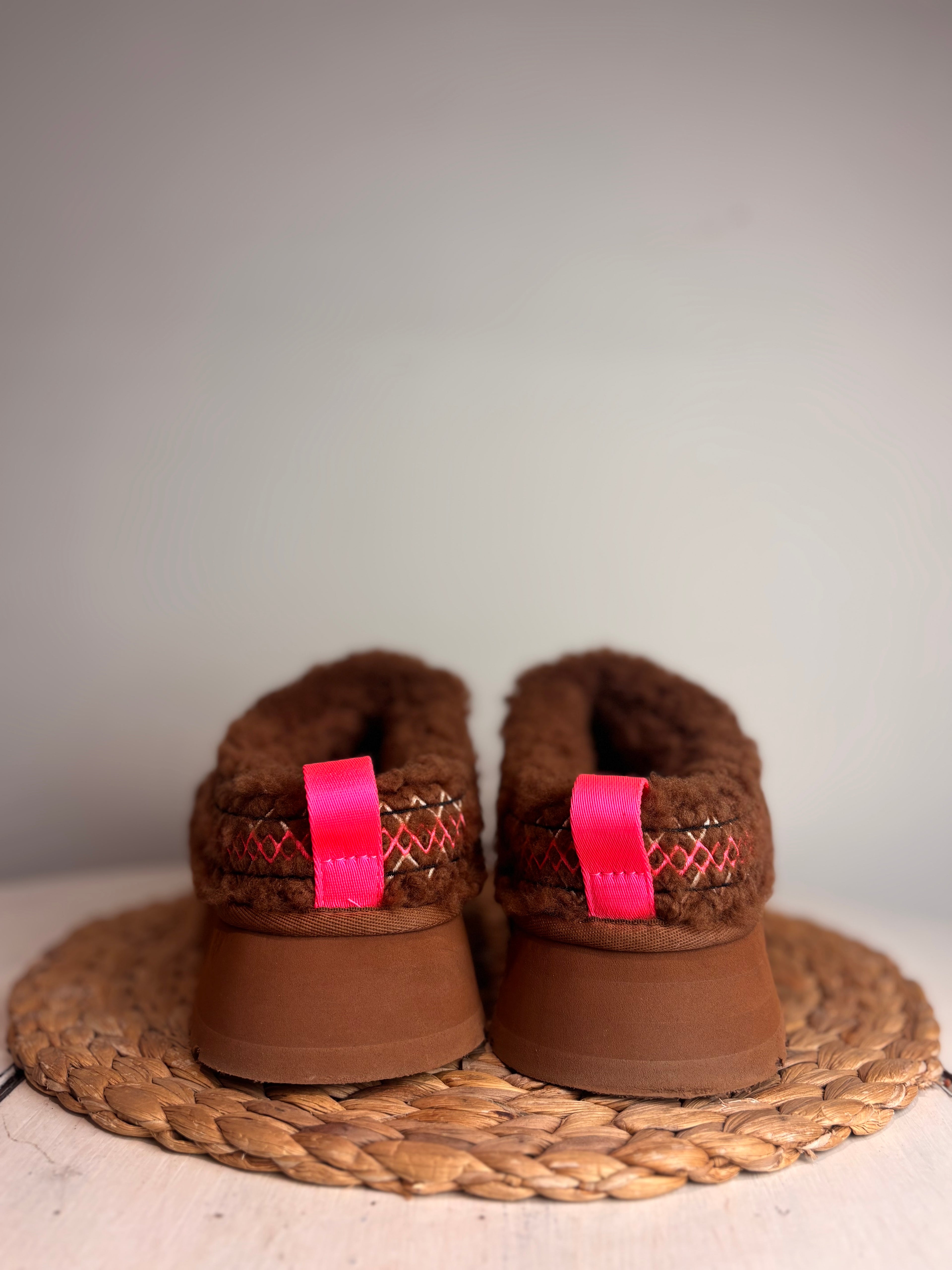 UGG Tazz Heritage Braid Slippers