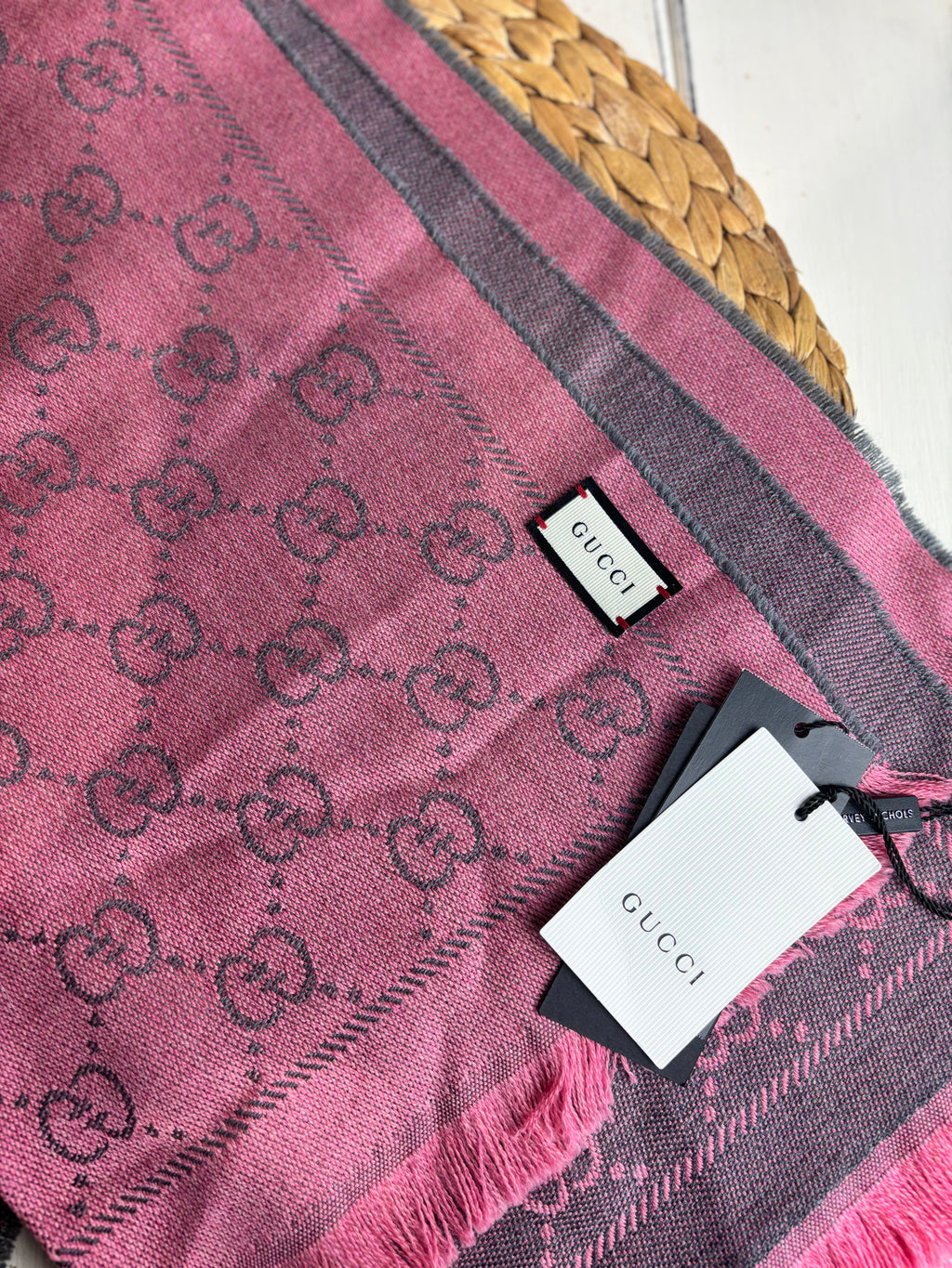 Gucci Reversible Wool Scarf