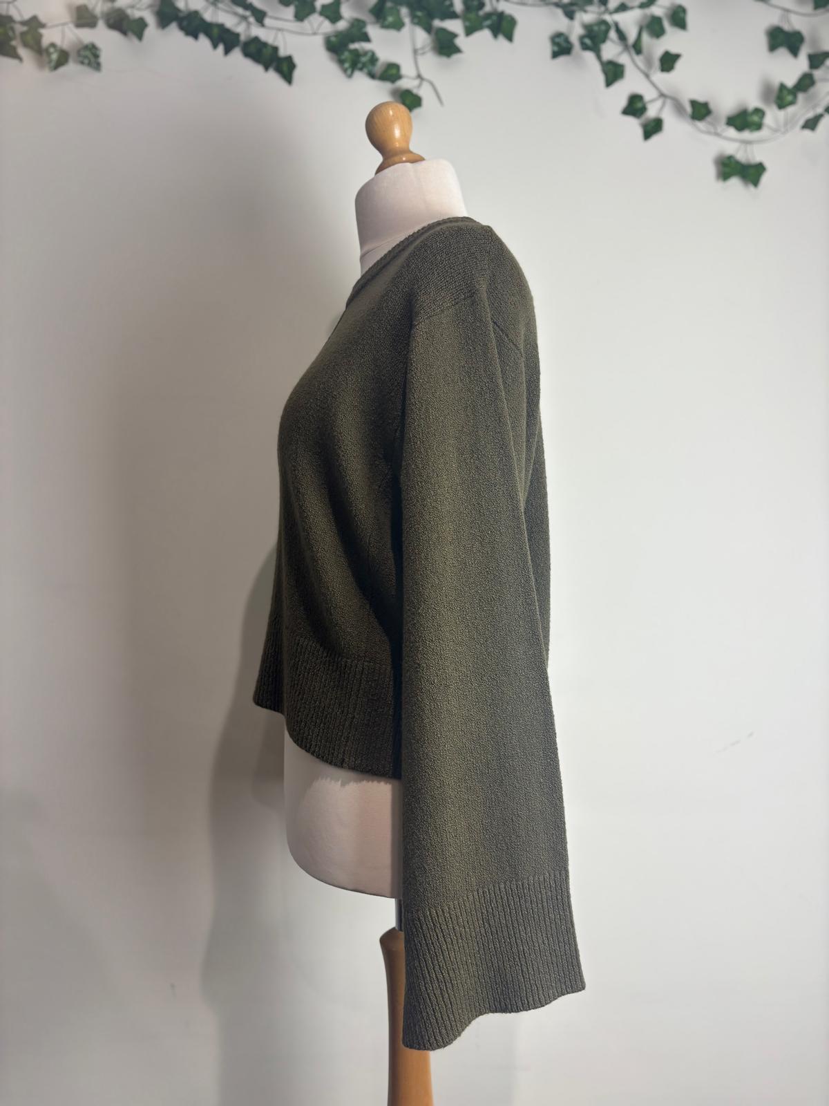 Jigsaw Khaki Knit