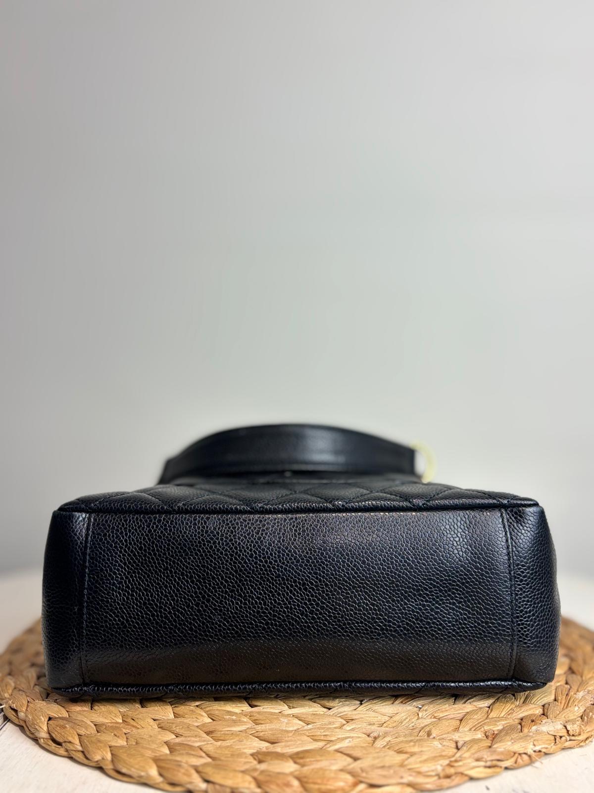 Chanel Classic Quilted Petite Shopping Tote