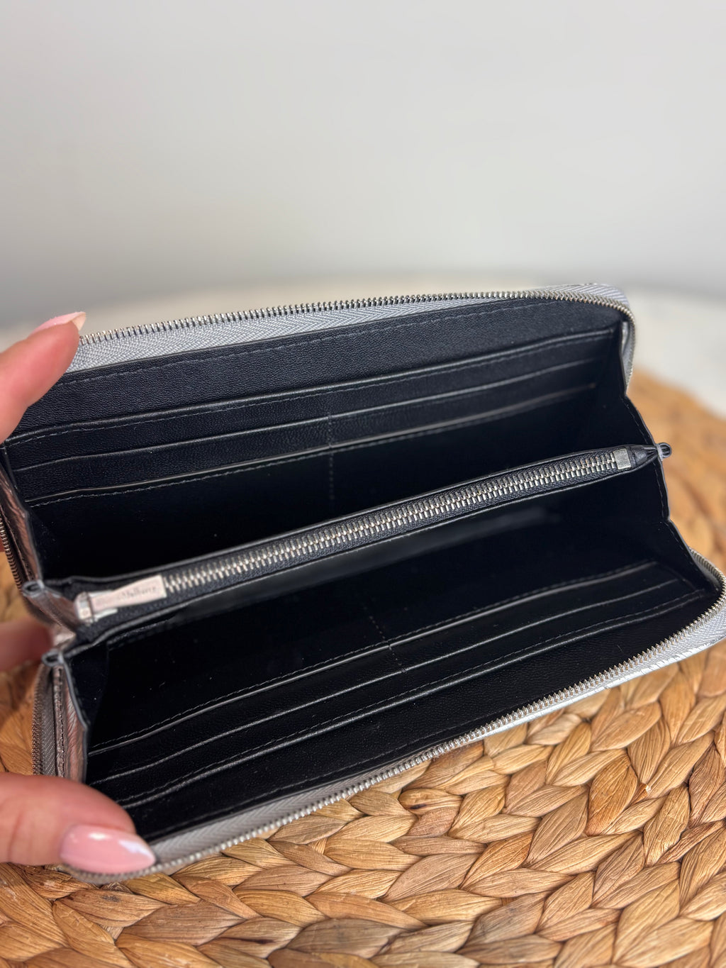 Mulberry Silver Softie Purse