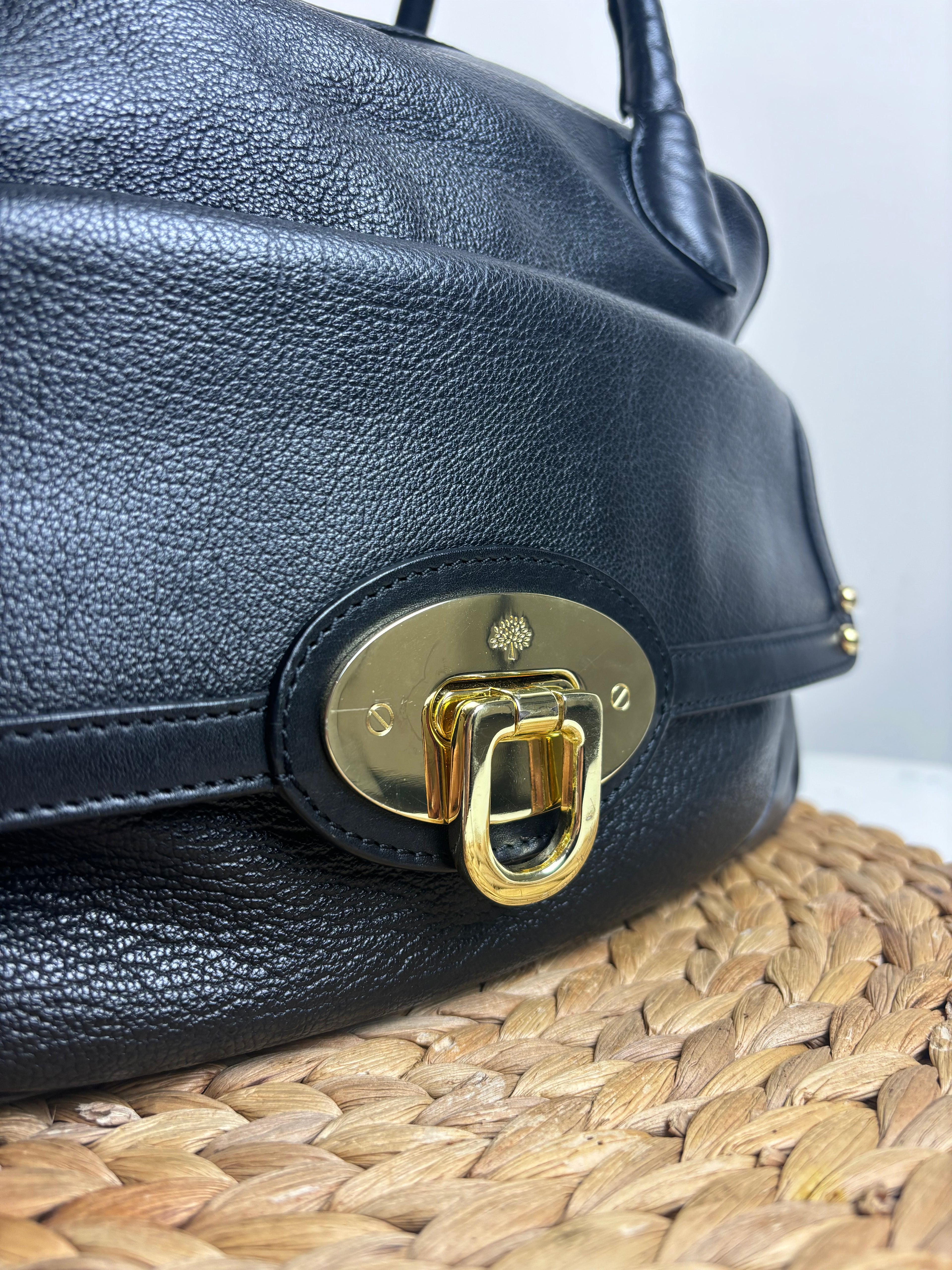 Mulberry Grosvenor Black Shoulder Bag