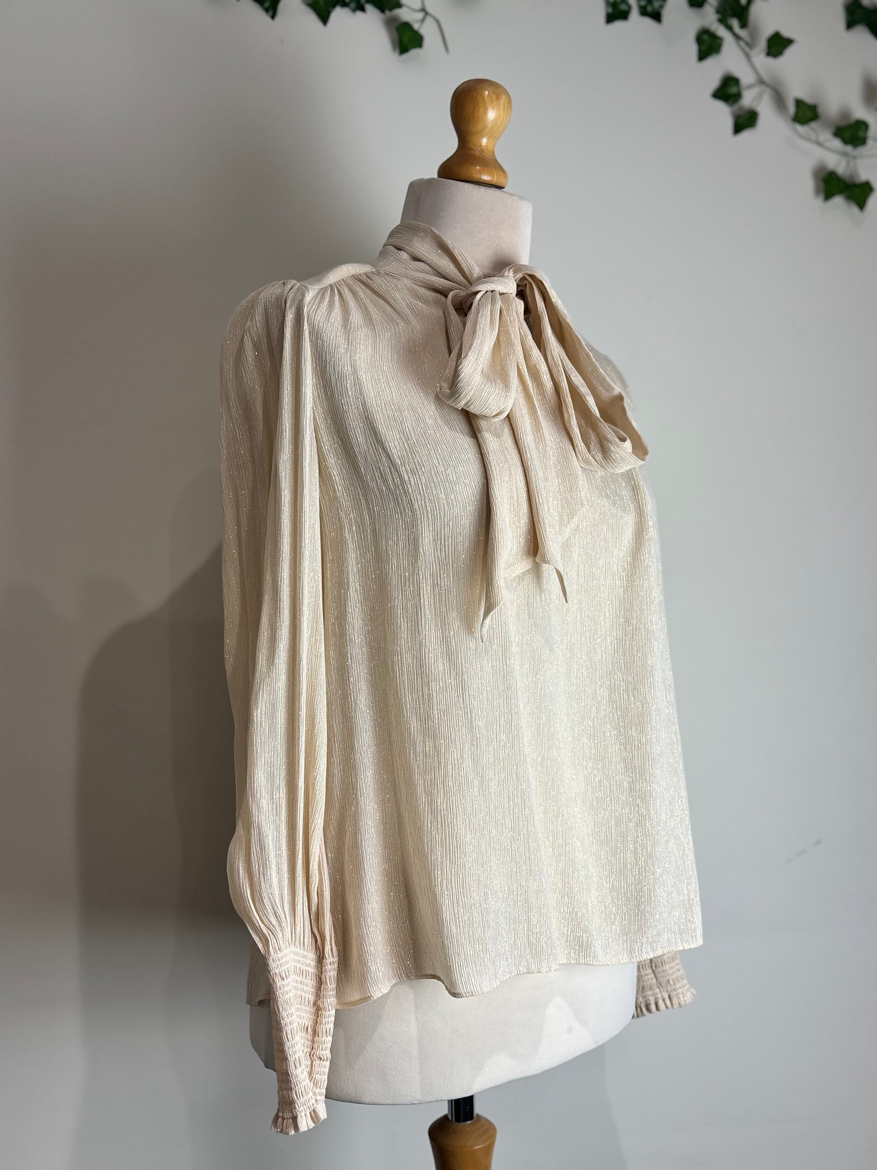 ME+EM Pale Gold Blouse & Cami