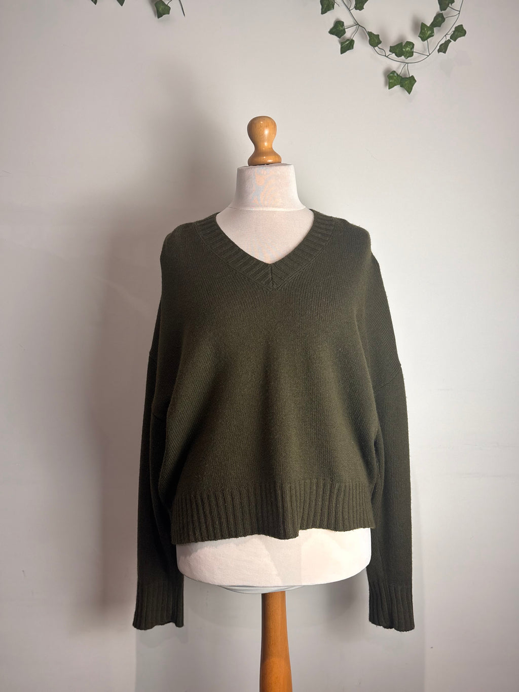NOMAD Khaki Wool Knit