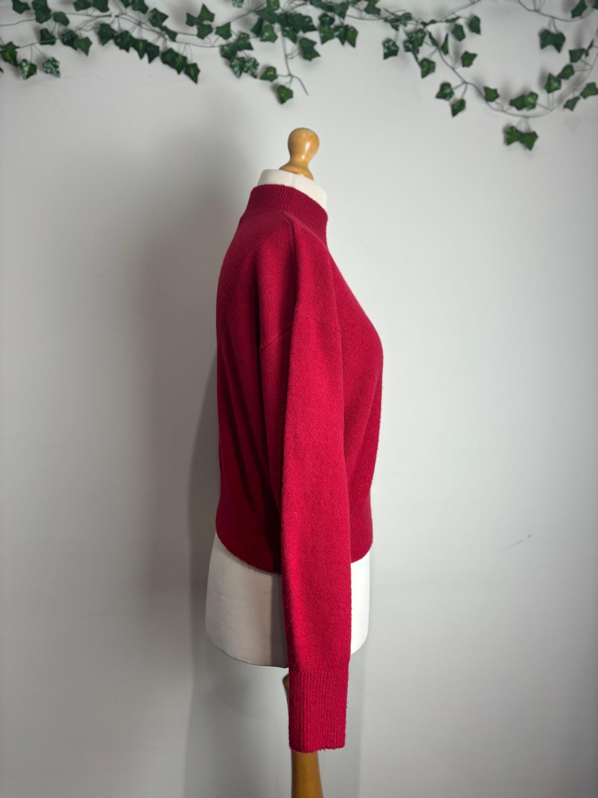 & Other Stories Mock Neck Sweater