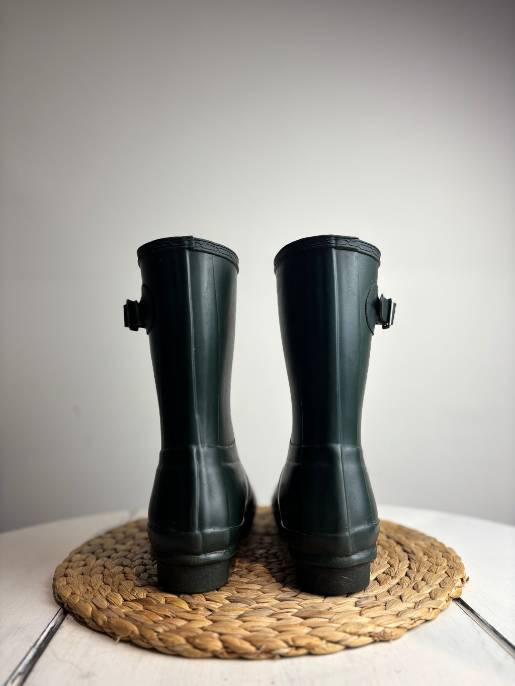 Hunter Green Short Wellies