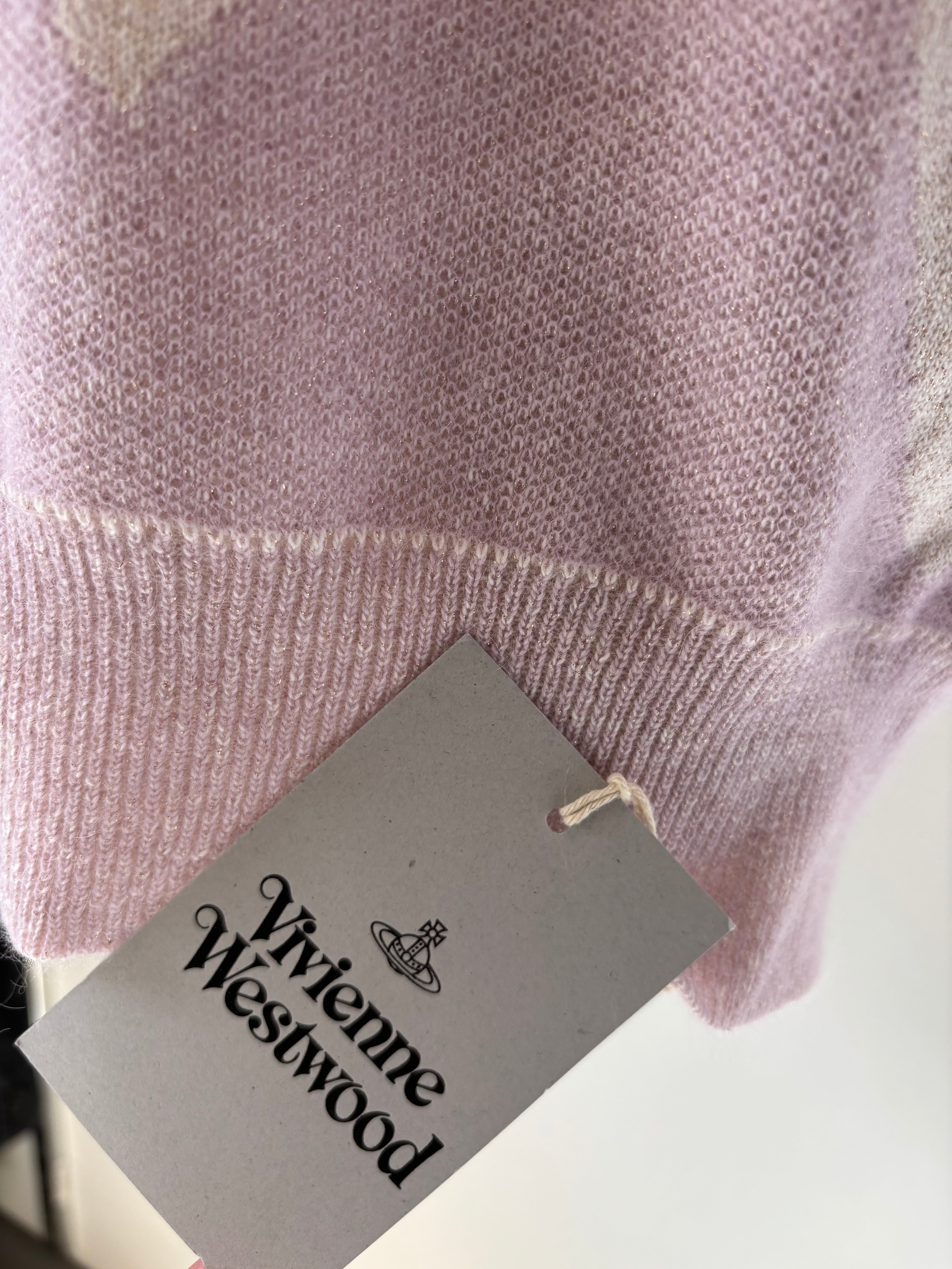 Vivienne Westwood Butter/Lavender Heart Vest