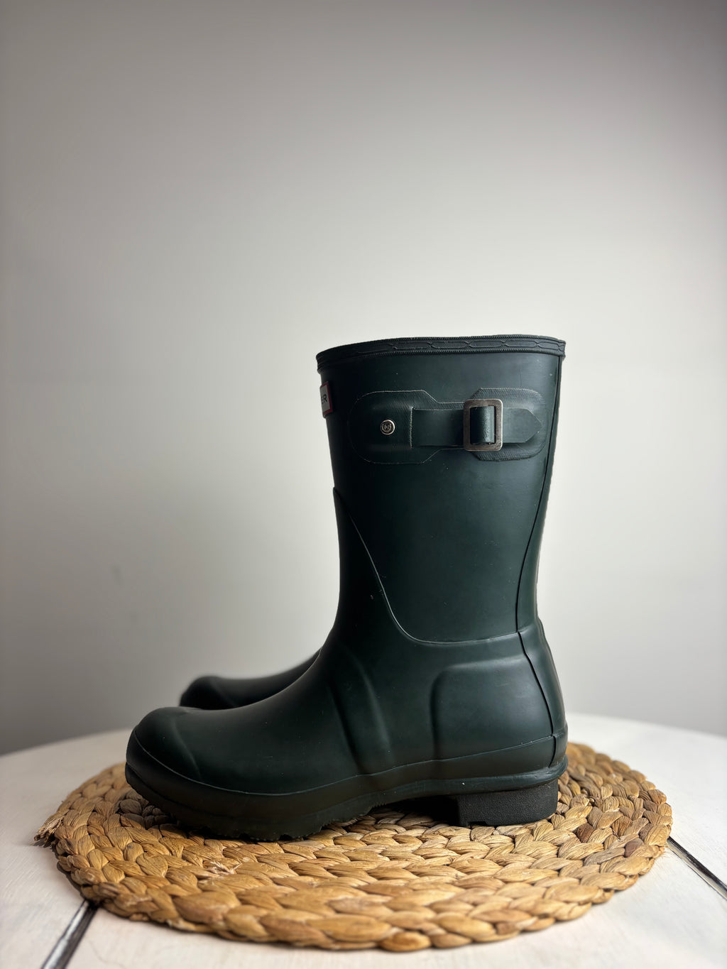 Hunter Green Short Wellies