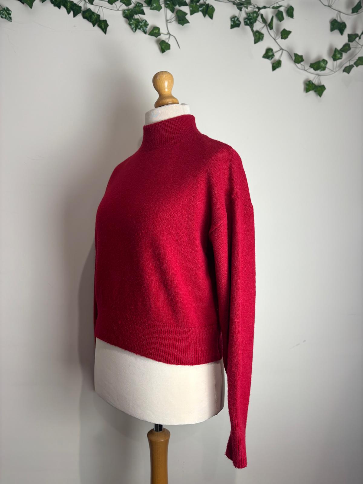 & Other Stories Mock Neck Sweater