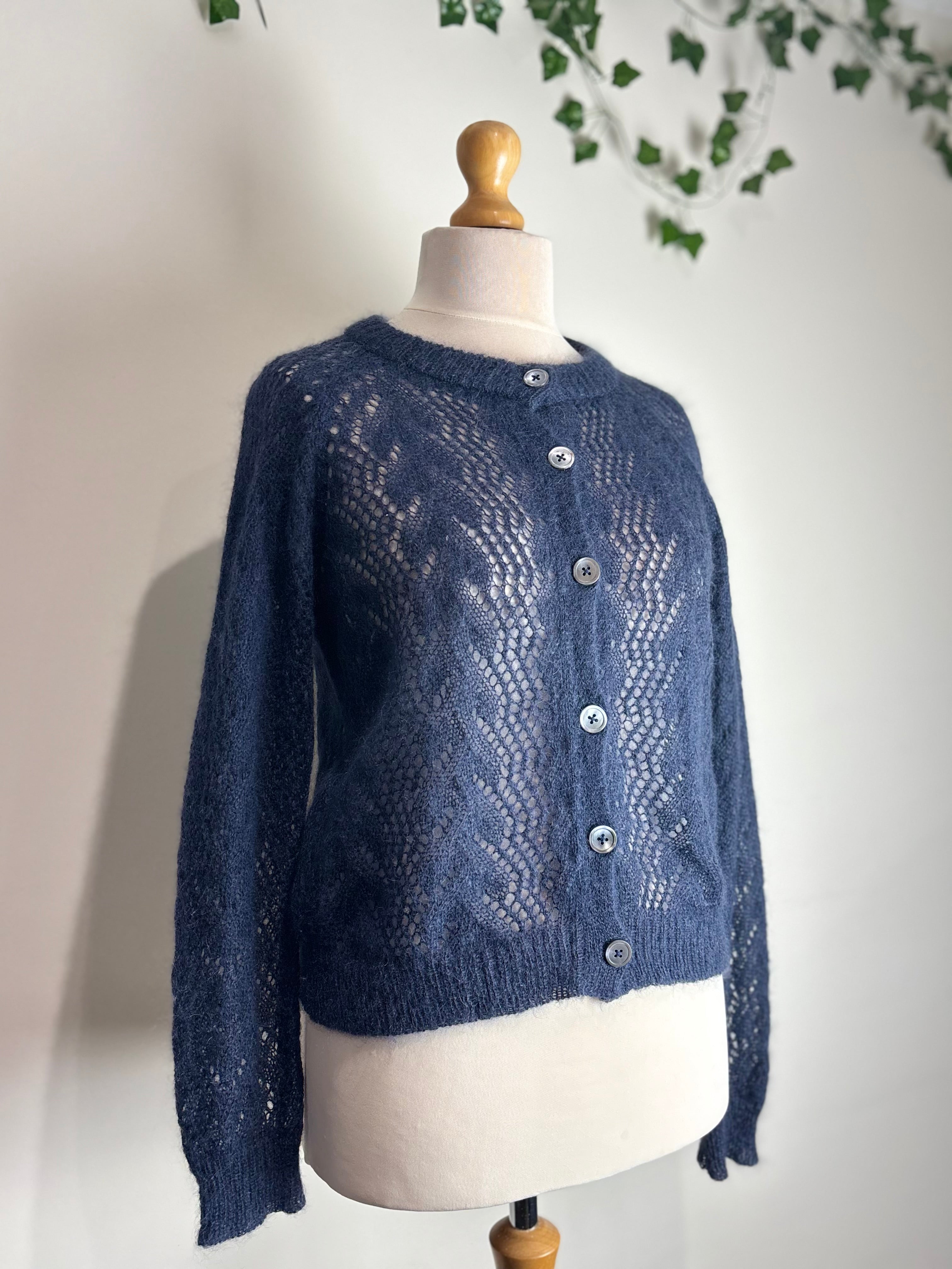 Brora Alpaca Textured Cardigan