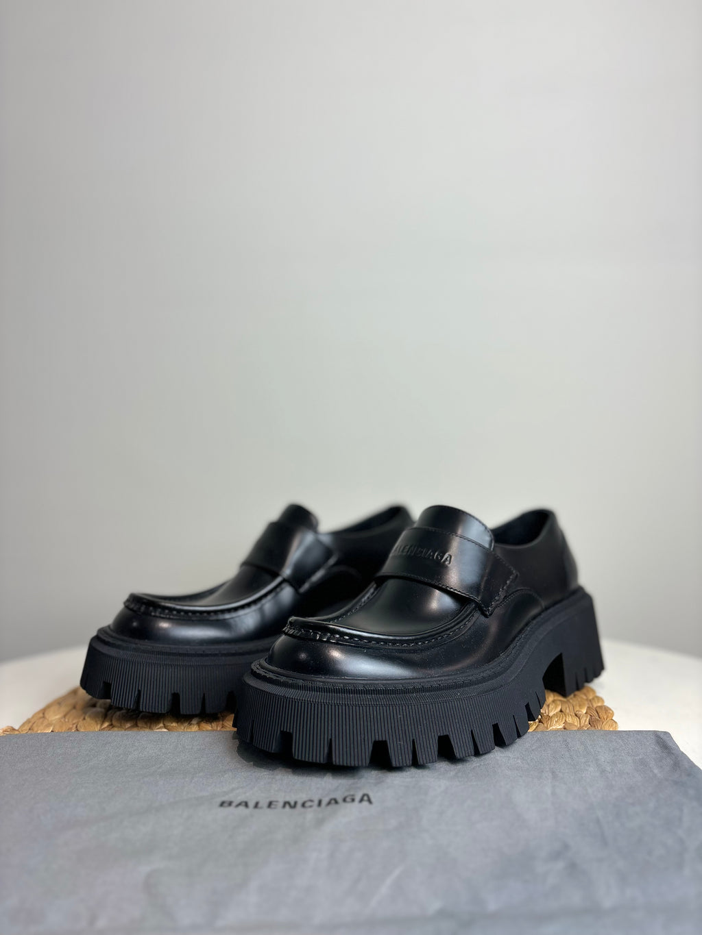BALENCIAGA Women's Tractor Loafer