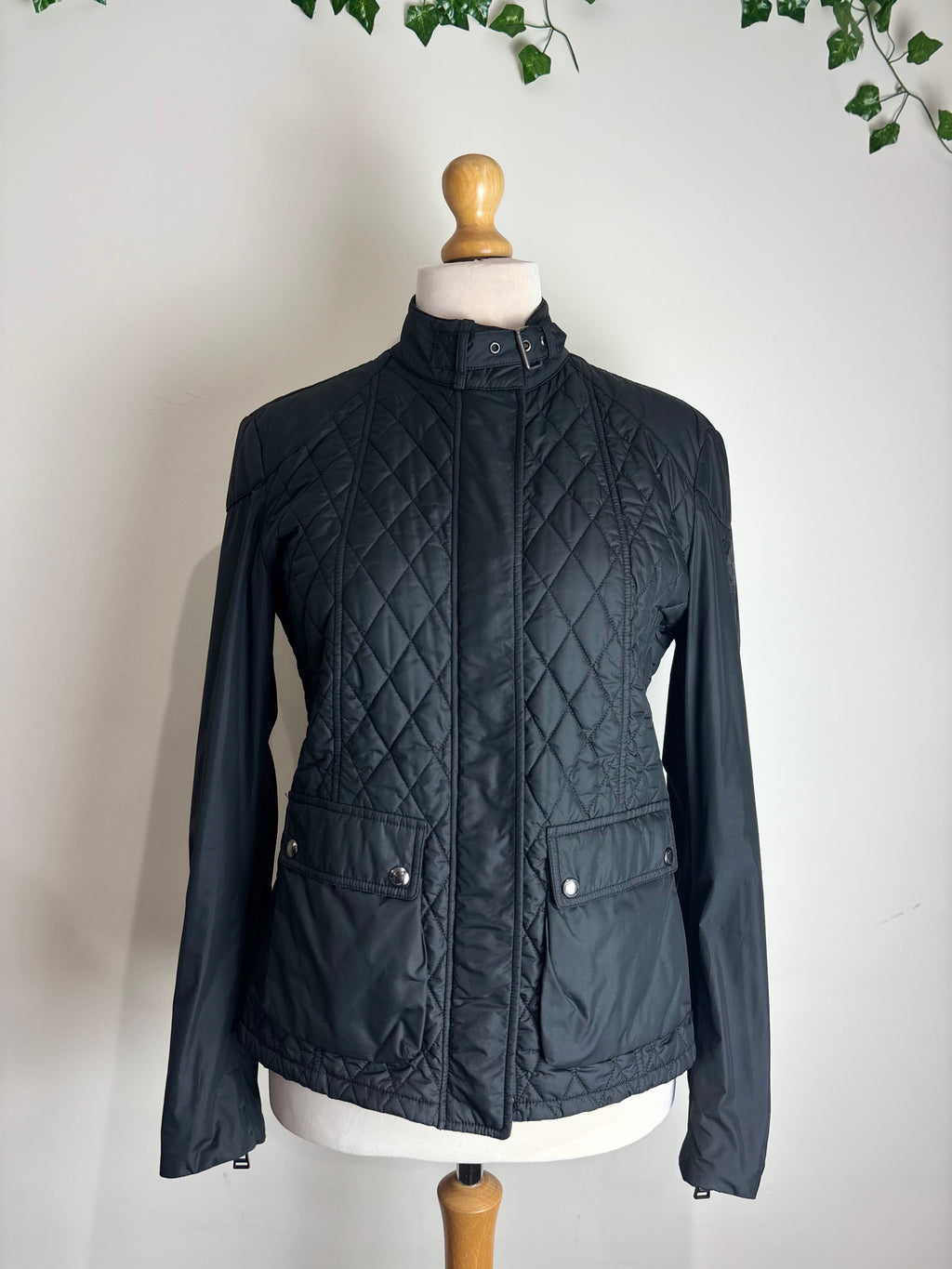 Belstaff Aynsley Quilted Black Jacket