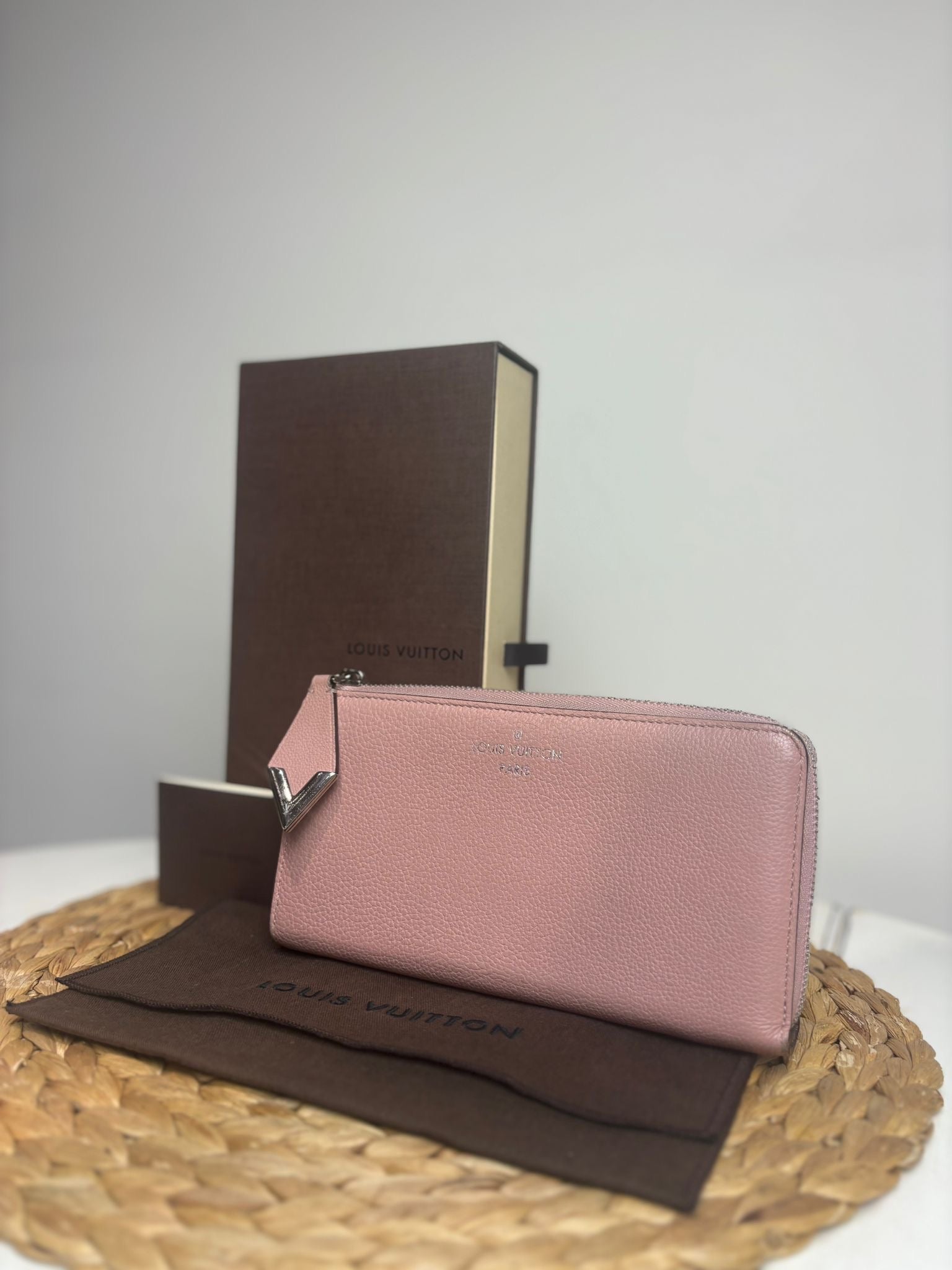 Louis Vuitton Pink Comet Wallet