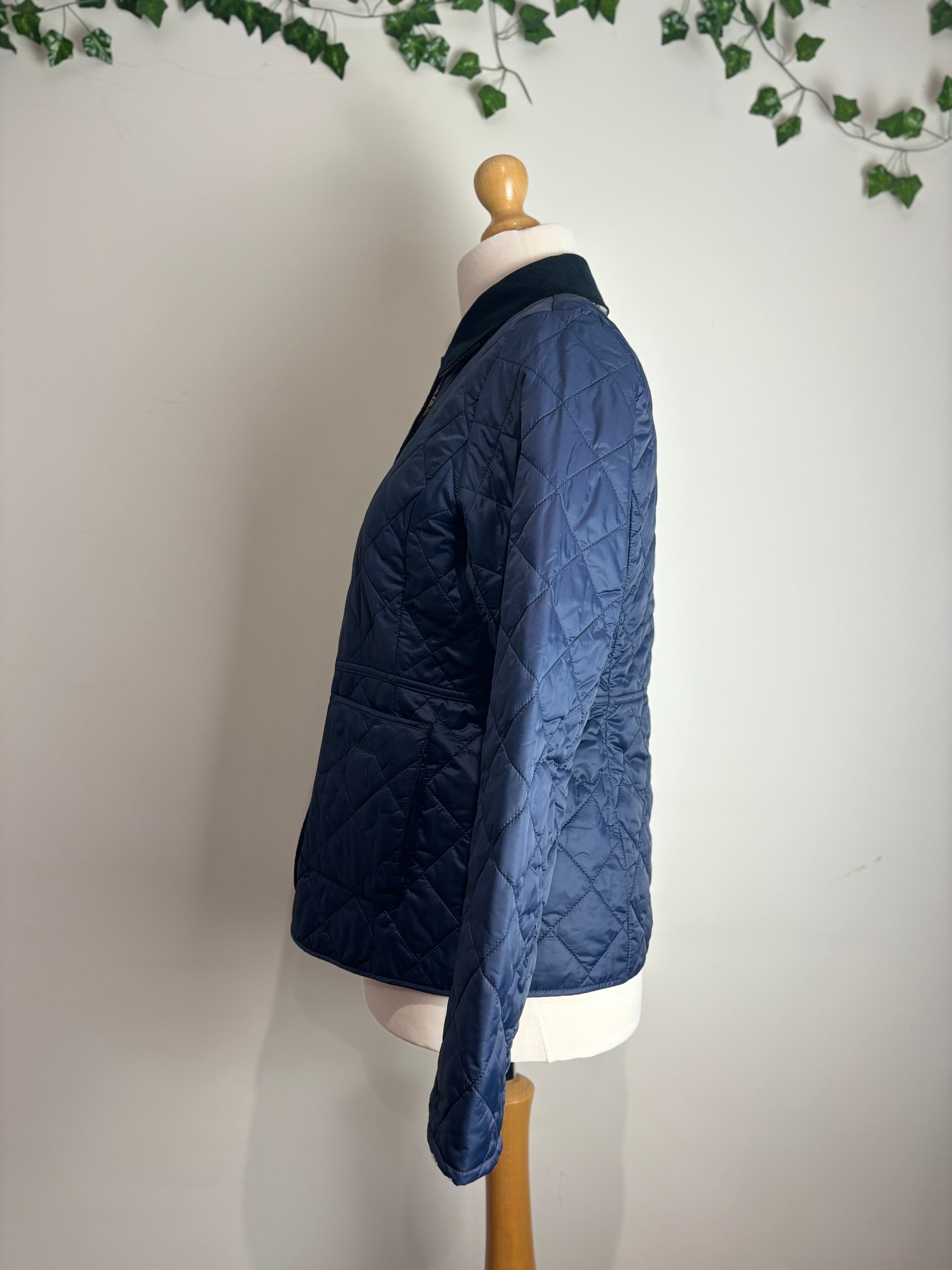 Barbour Navy Quilted Jacket