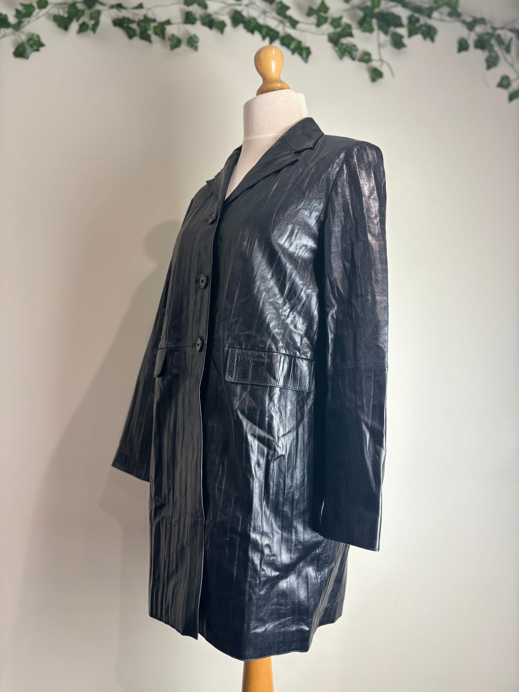 Zara Black Leather Jacket