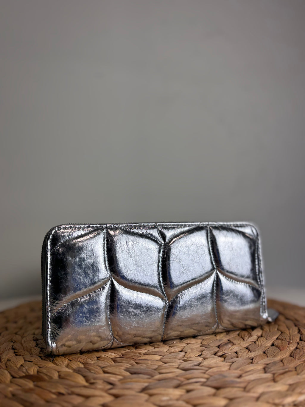 Mulberry Silver Softie Purse