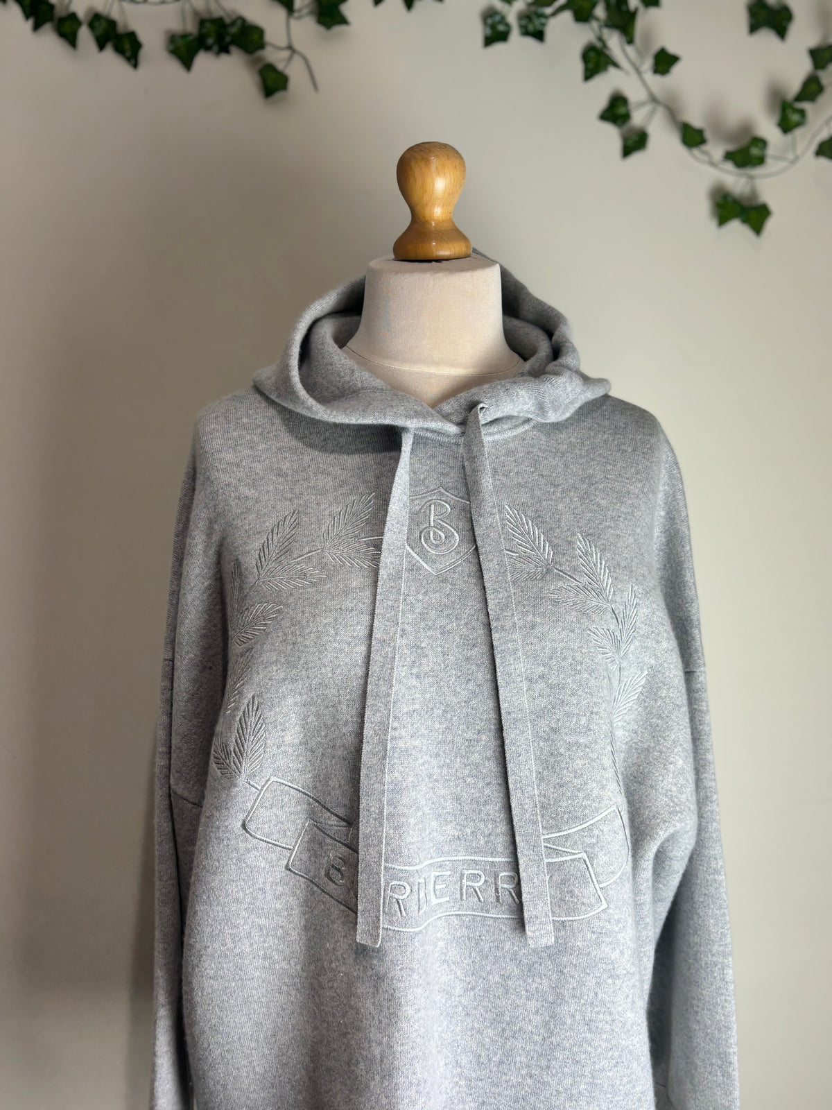 Burberry Logo Cashmere Blend Hoodie