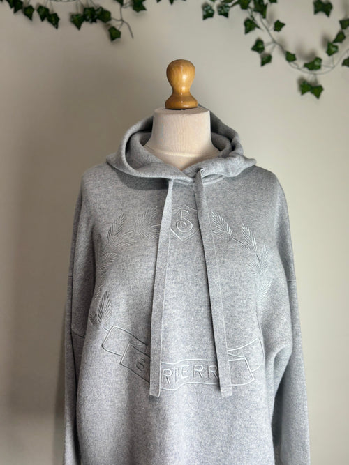 Burberry Logo Cashmere Blend Hoodie