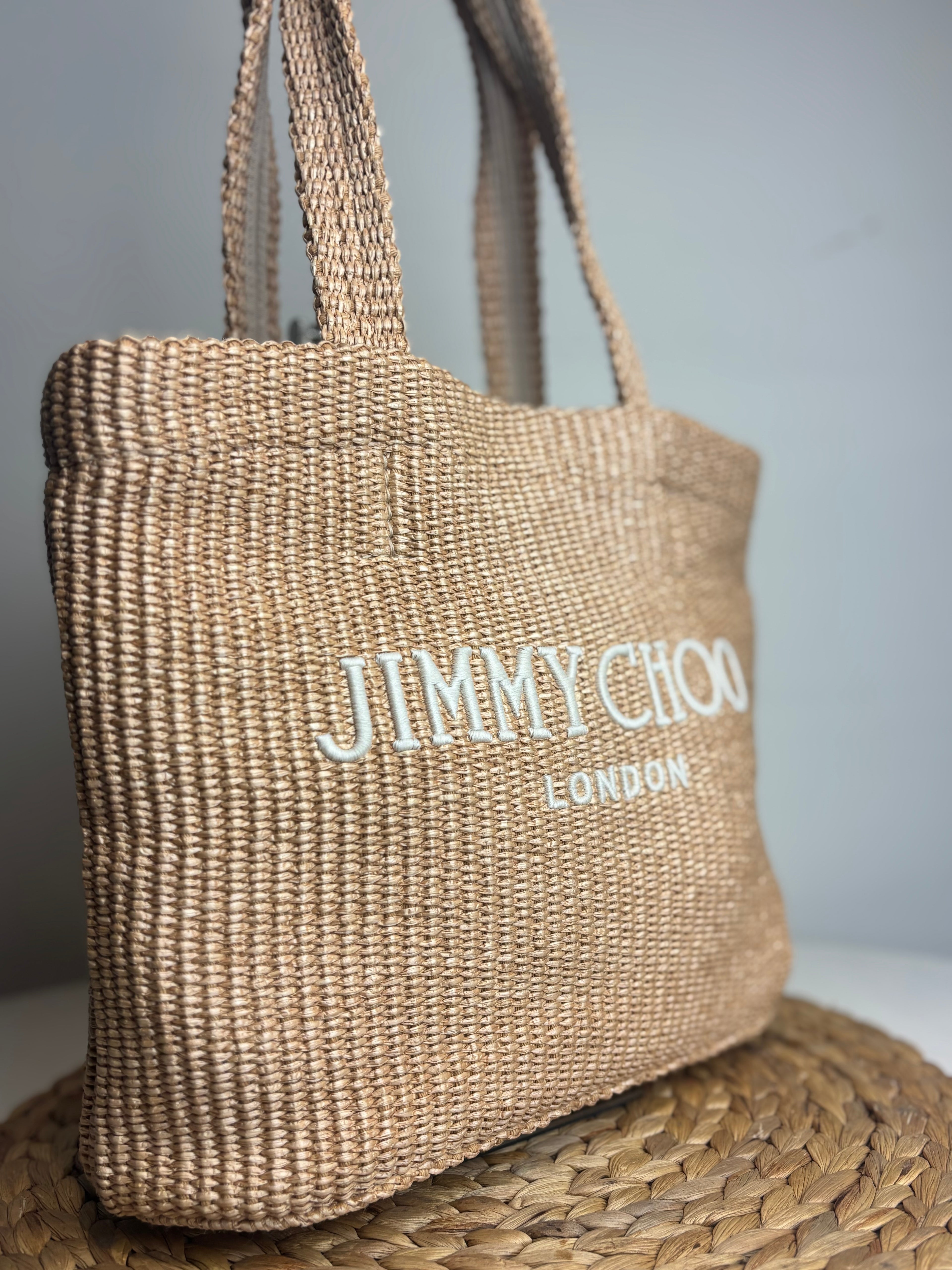 Jimmy Choo East West Beach Tote