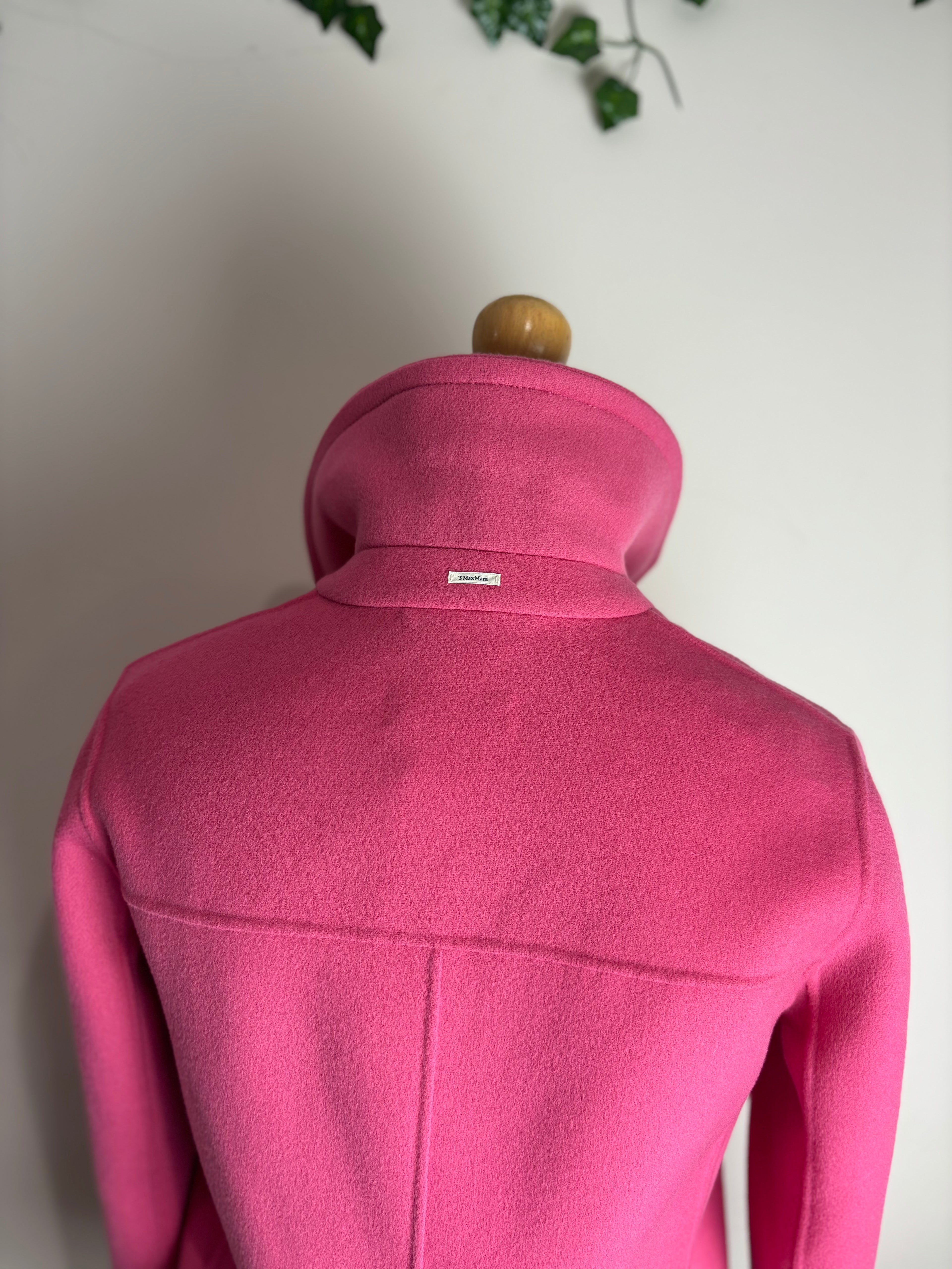 ‘S Max Mara Pink Wool Jacket