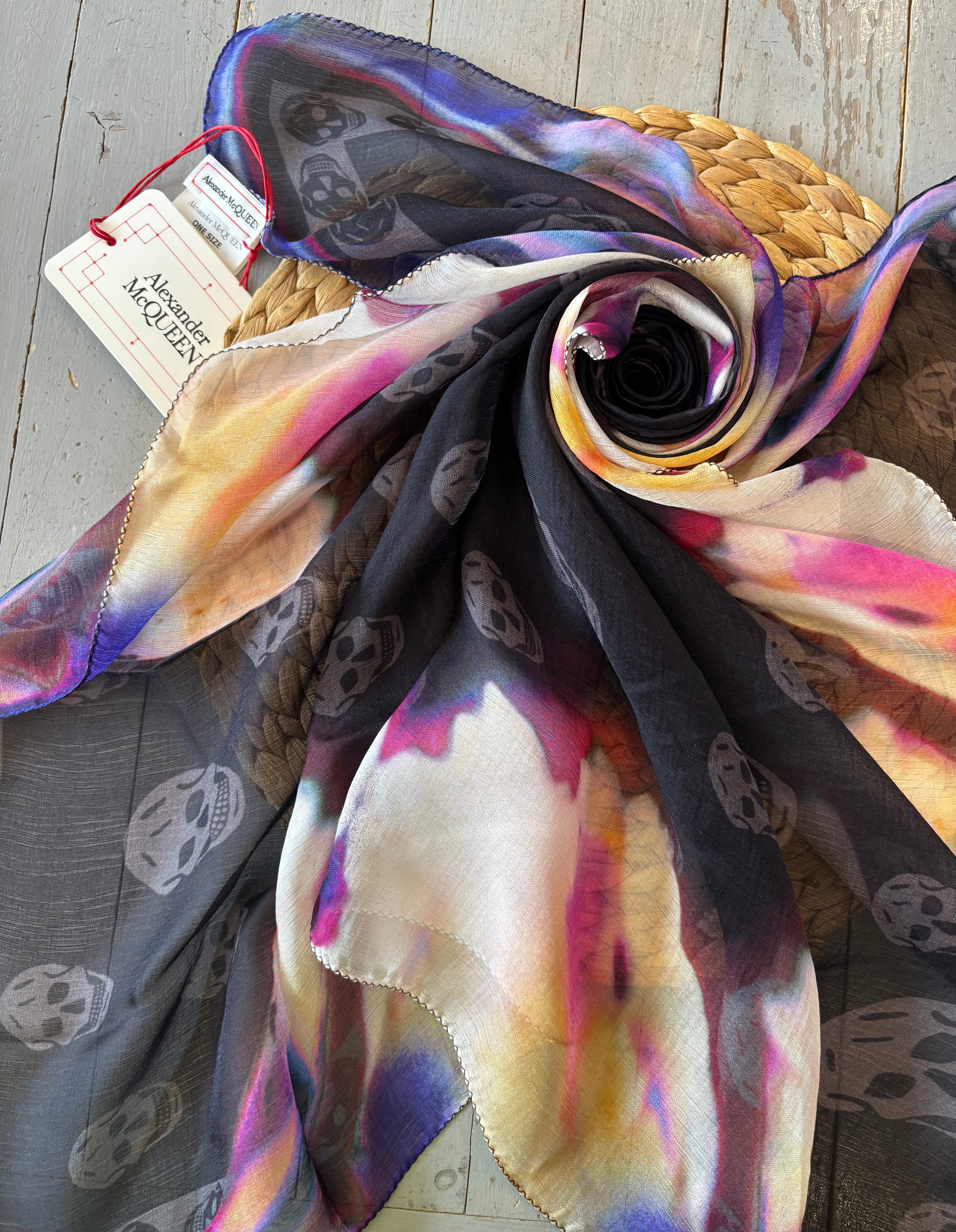 Alexander McQueen Silk Scarf