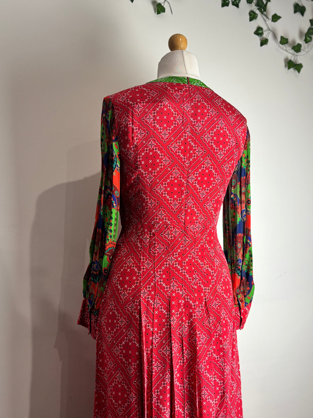 RIXO Emma Printed Silk Crepe de Chine Dress