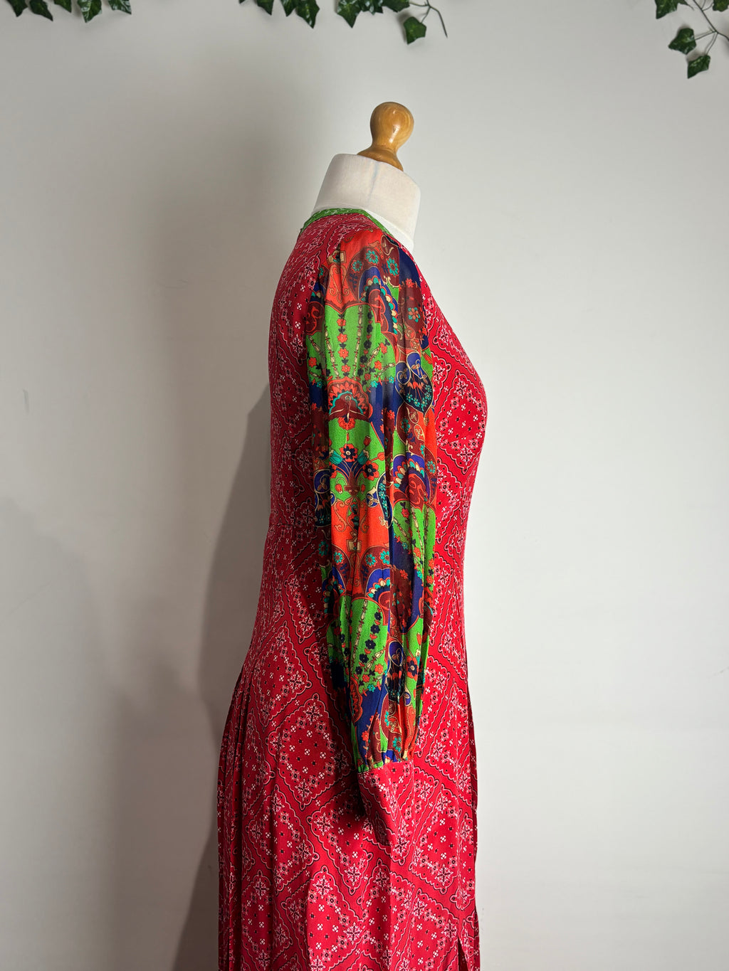 RIXO Emma Printed Silk Crepe de Chine Dress