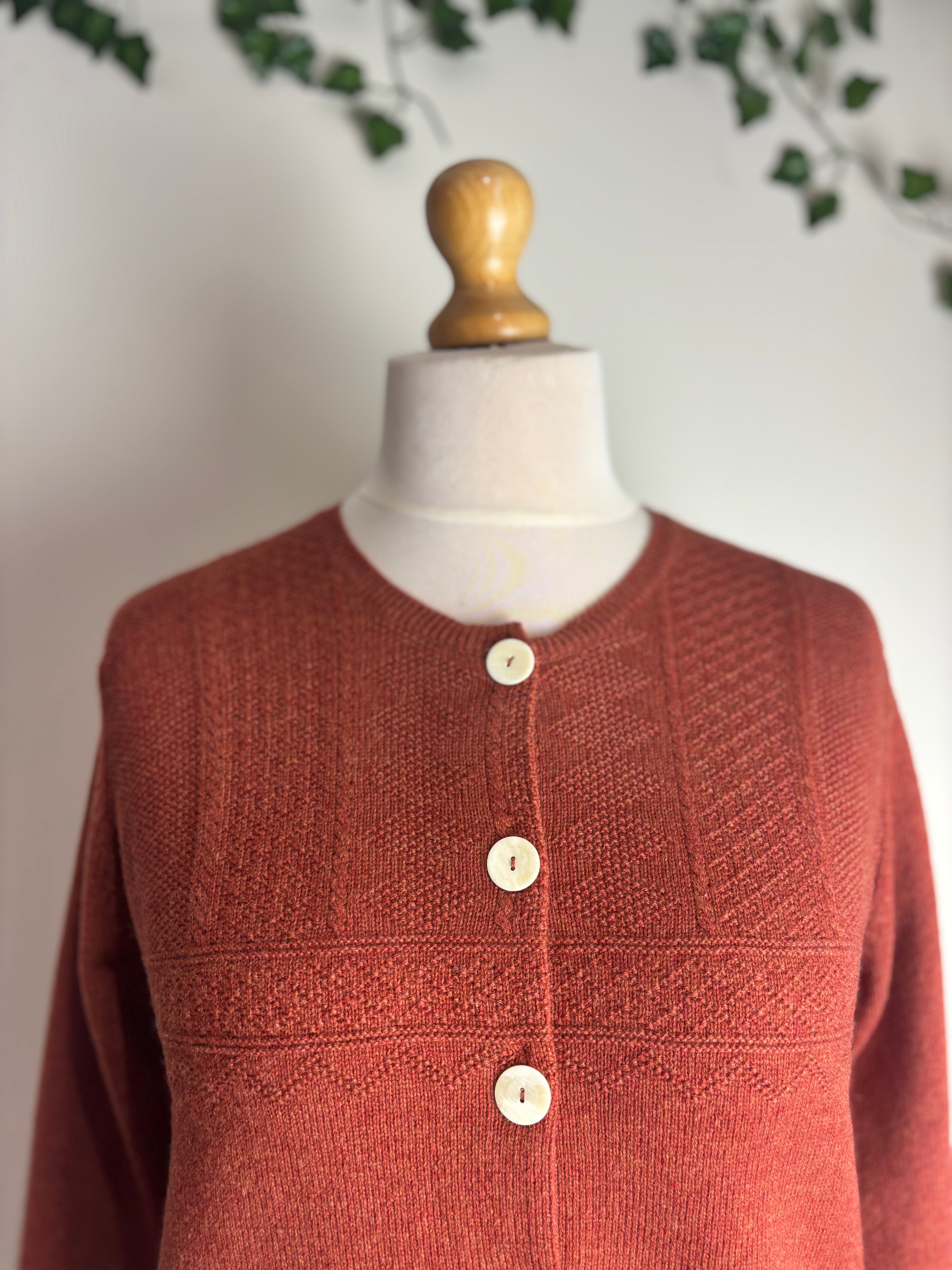 Brora Guernsey Cashmere Cardigan