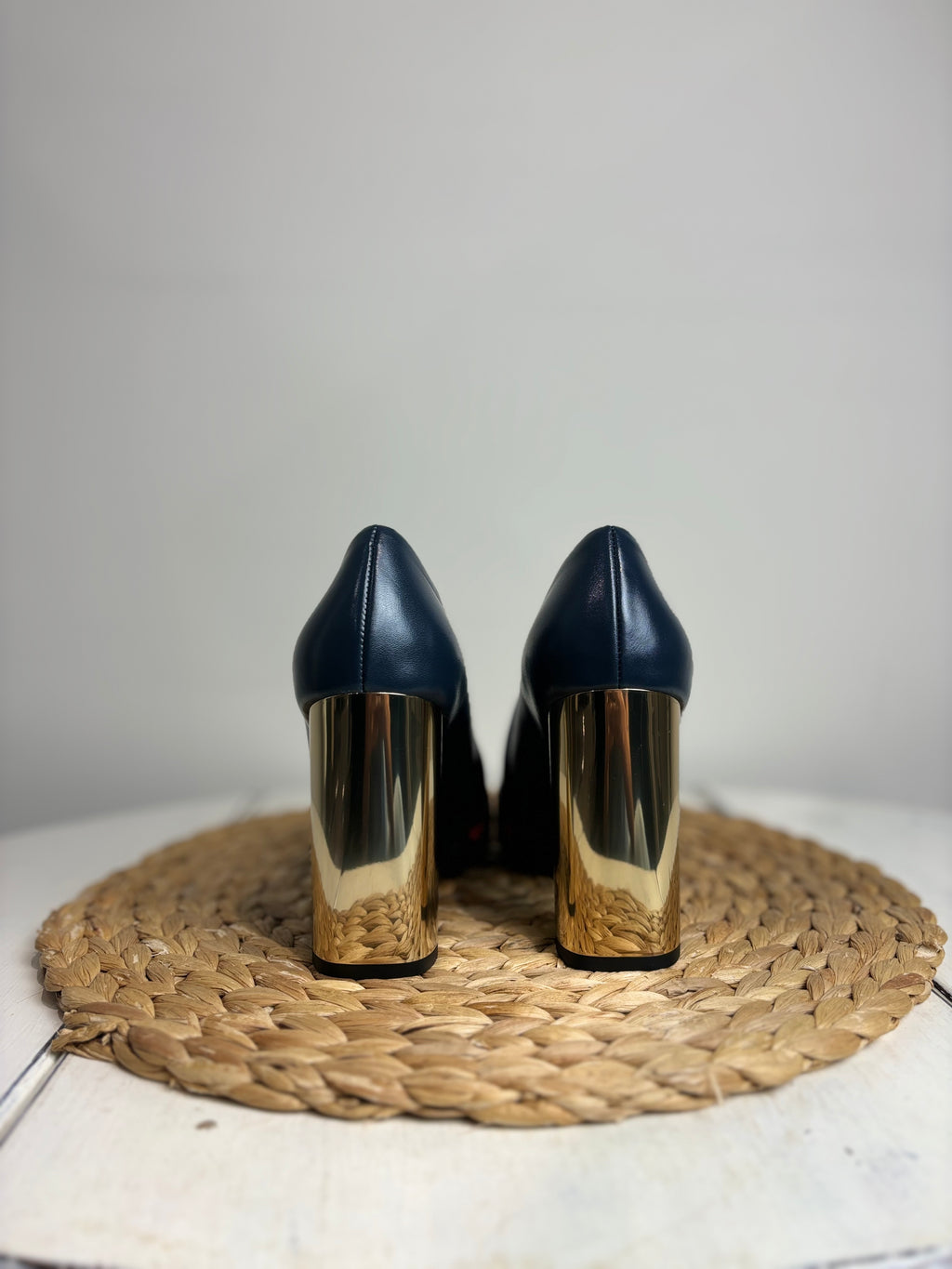Mulberry Opera Polka Heels