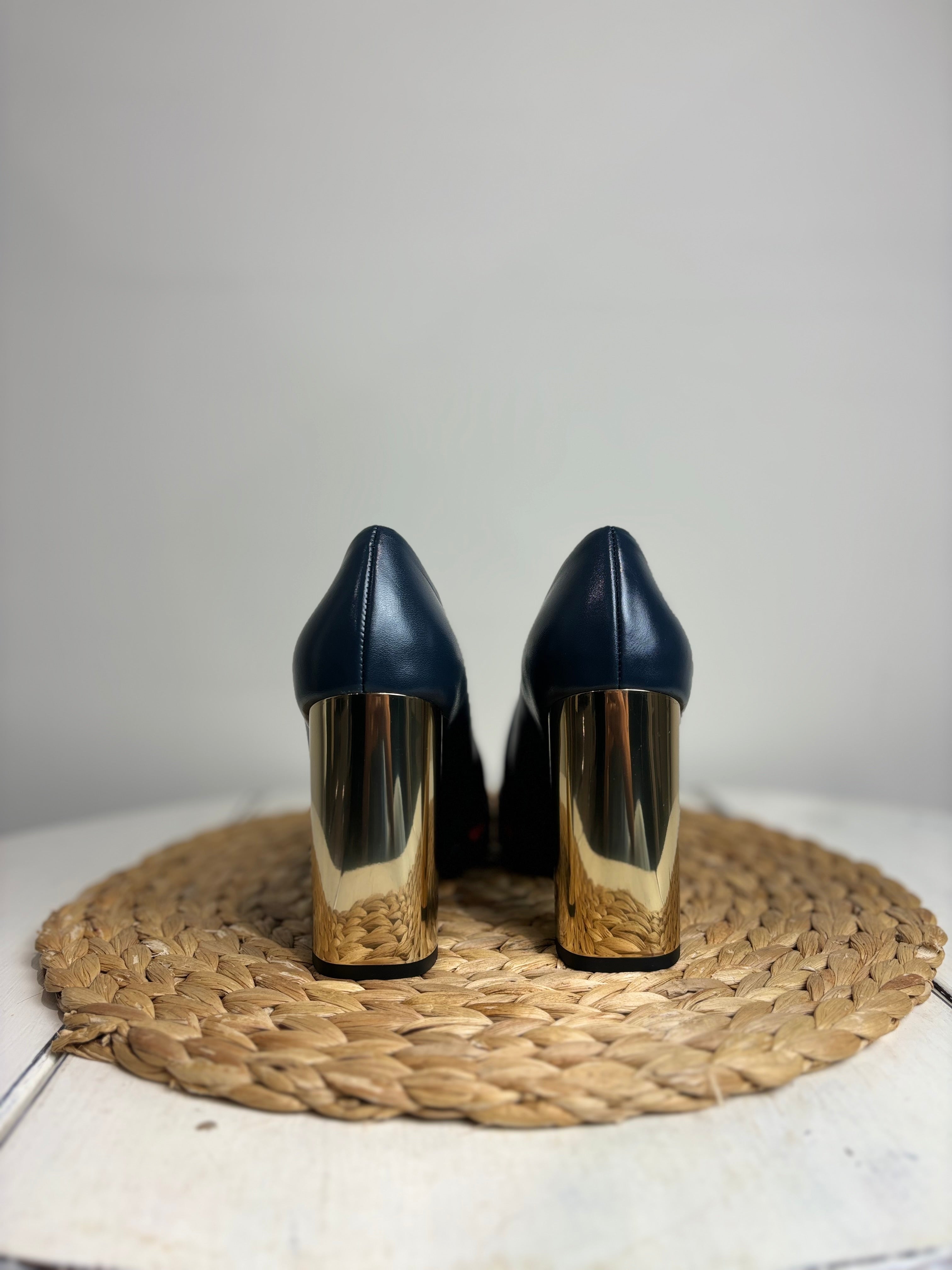 Mulberry Opera Polka Heels