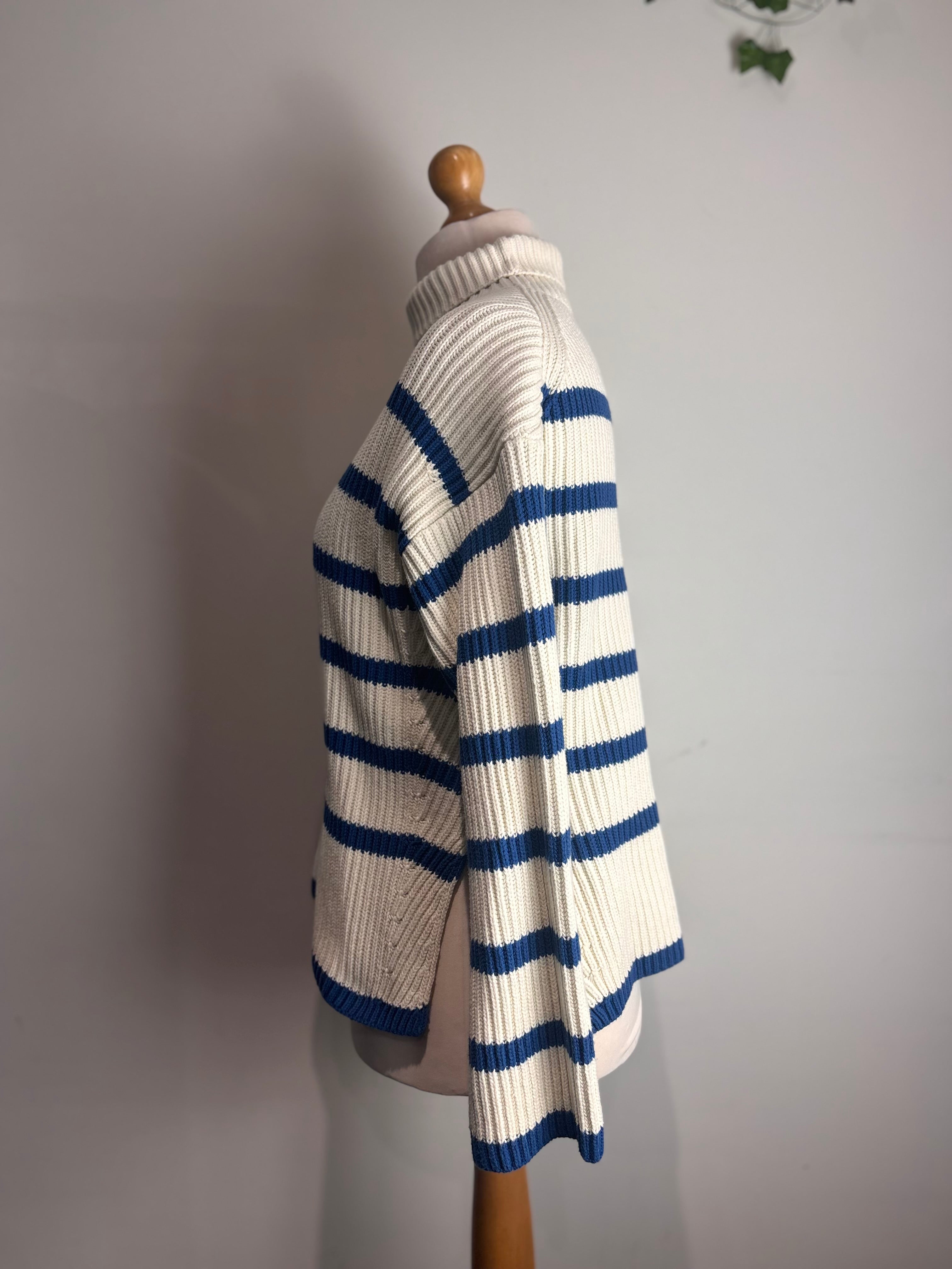 Jigsaw Bretton Striped Knit