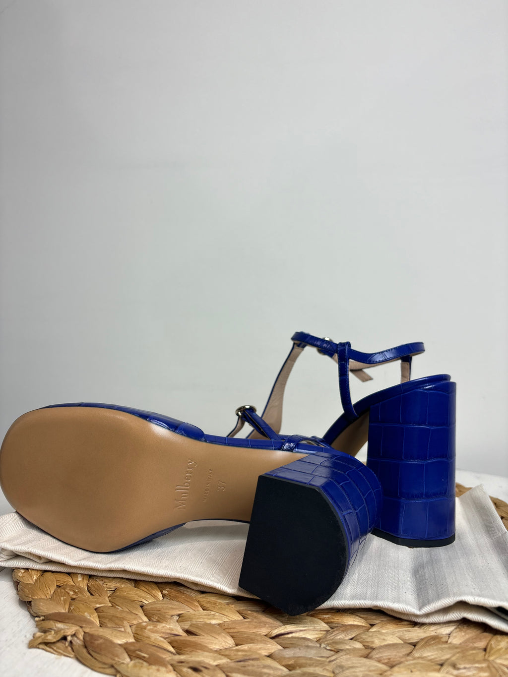 Mulberry Mary T-Bar Pumps