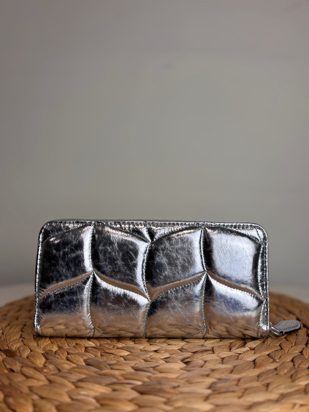 Mulberry Silver Softie Purse