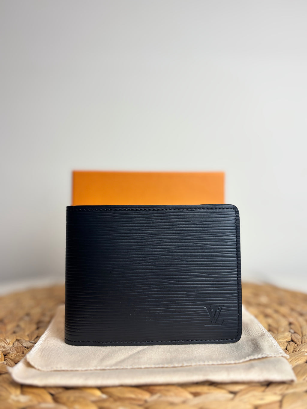 Louis Vuitton Multiple Wallet in Black Epi Leather