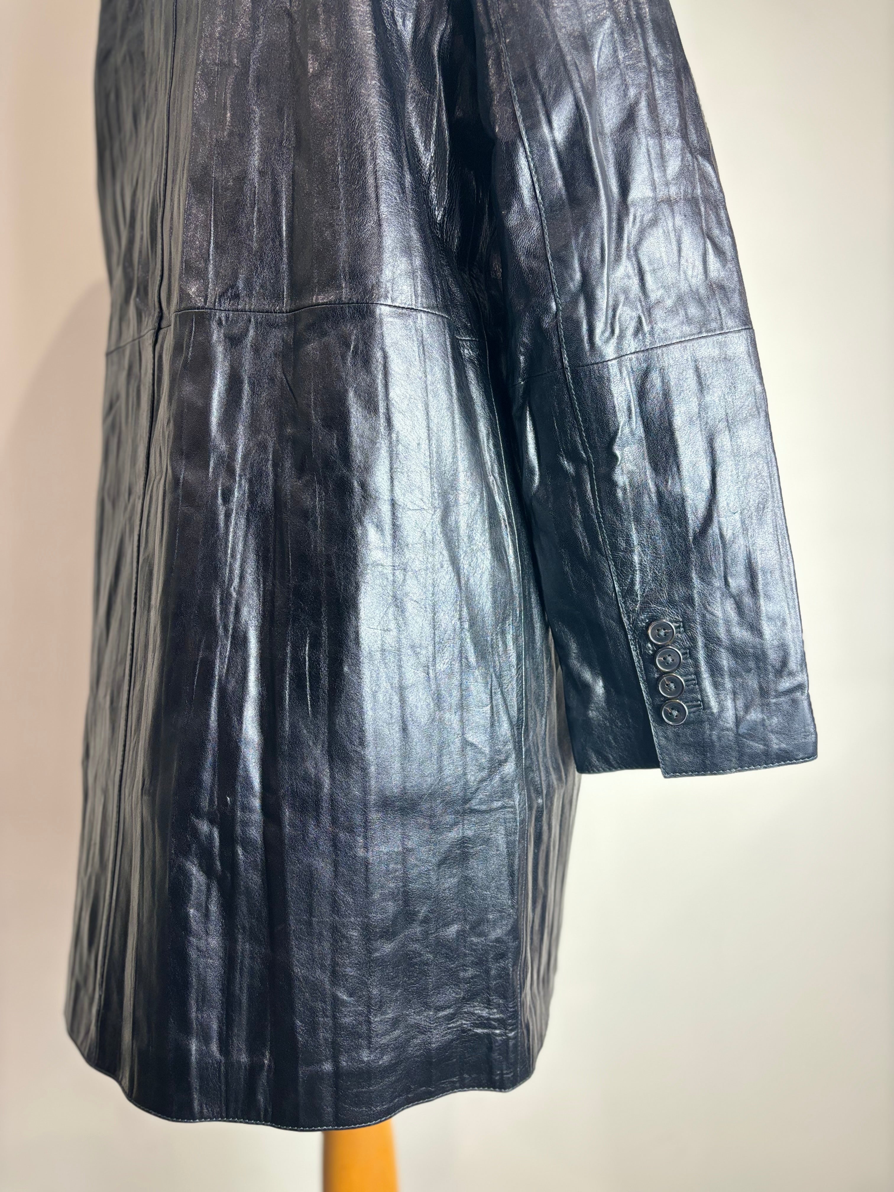 Zara Black Leather Jacket
