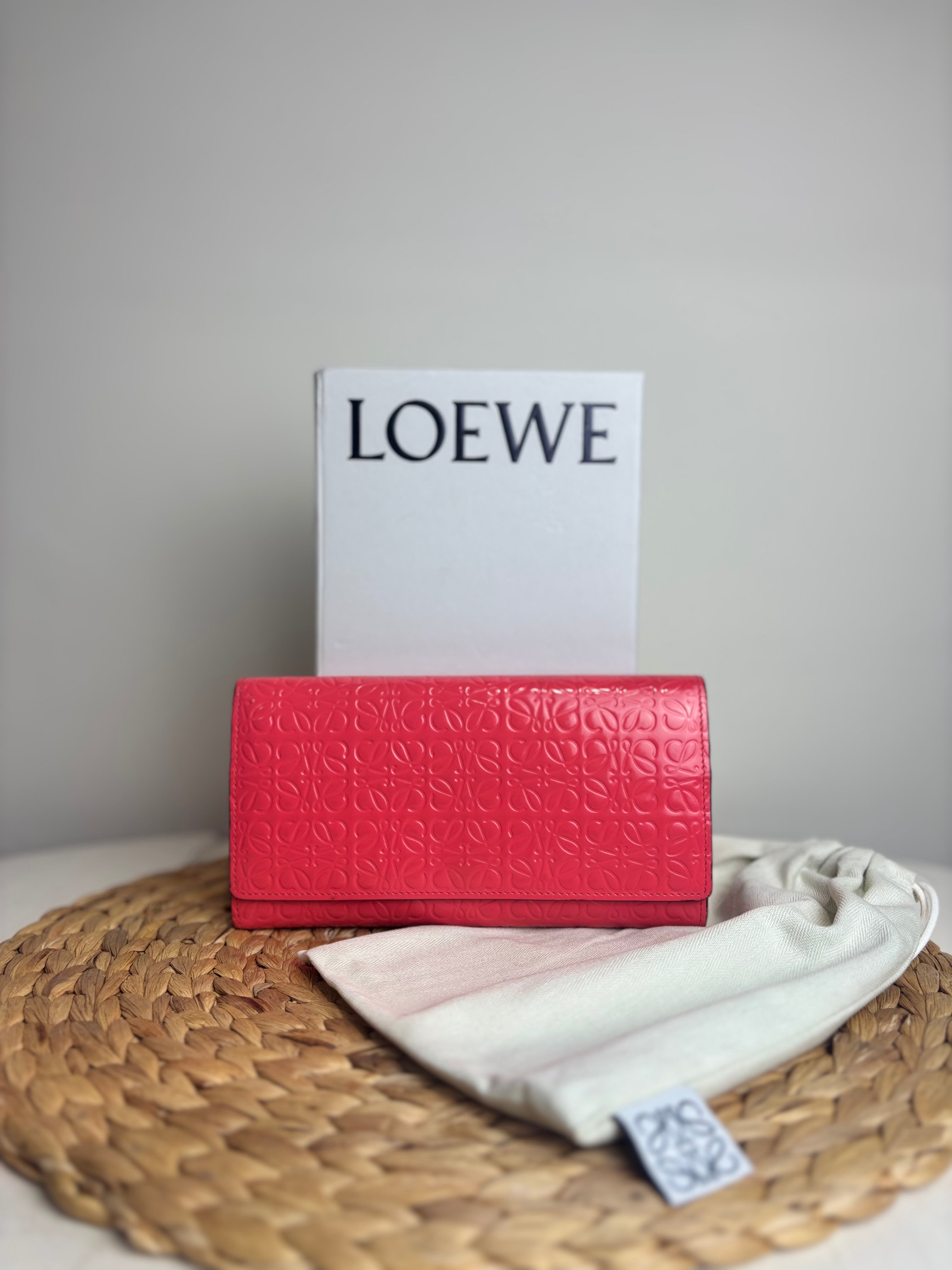 Loewe Anagram Continental Purse