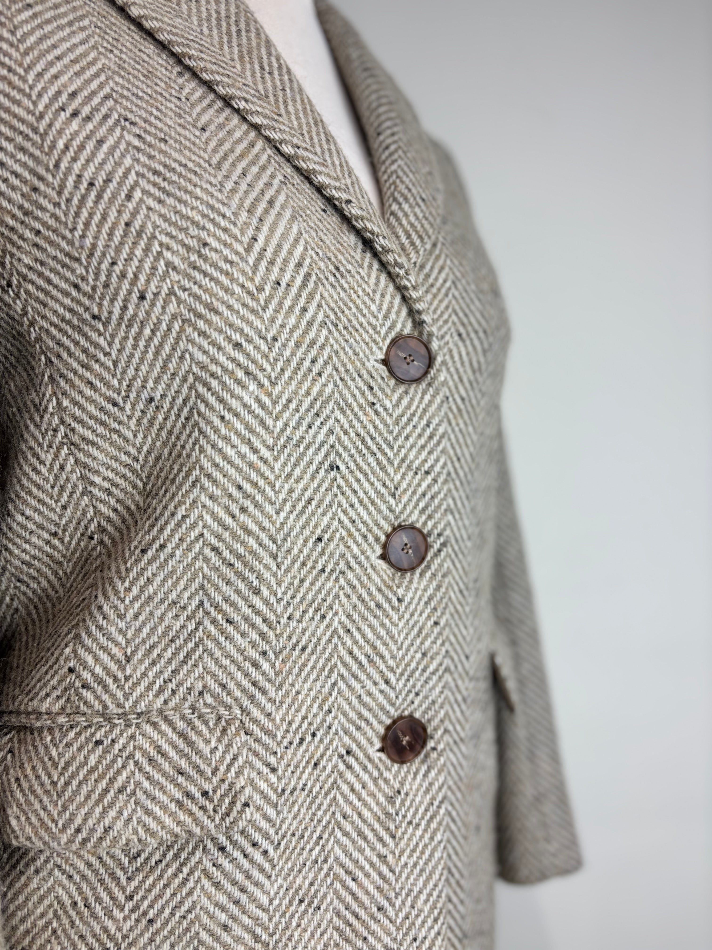 Jigsaw Herringbone Coat