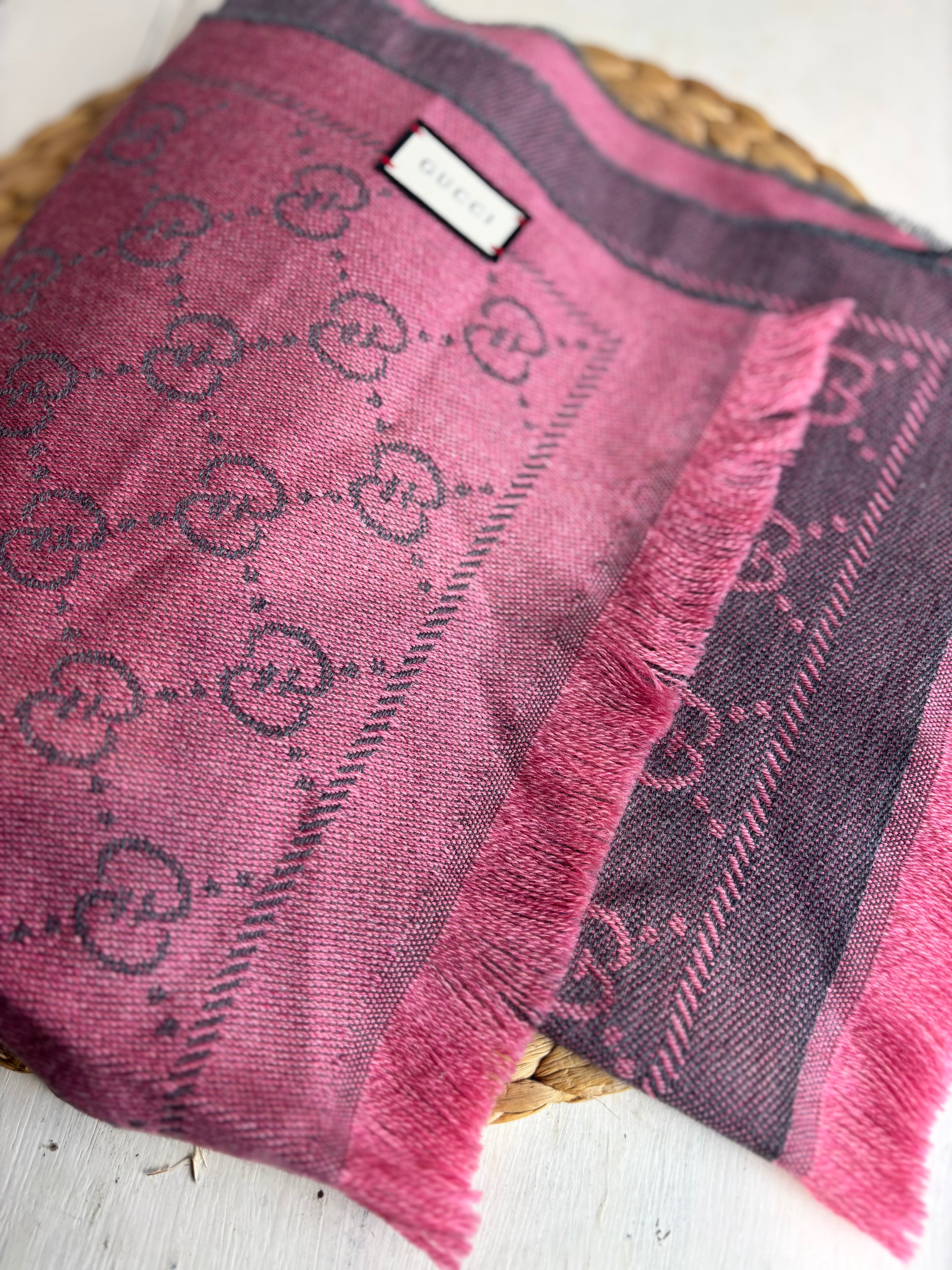 Gucci Reversible Wool Scarf