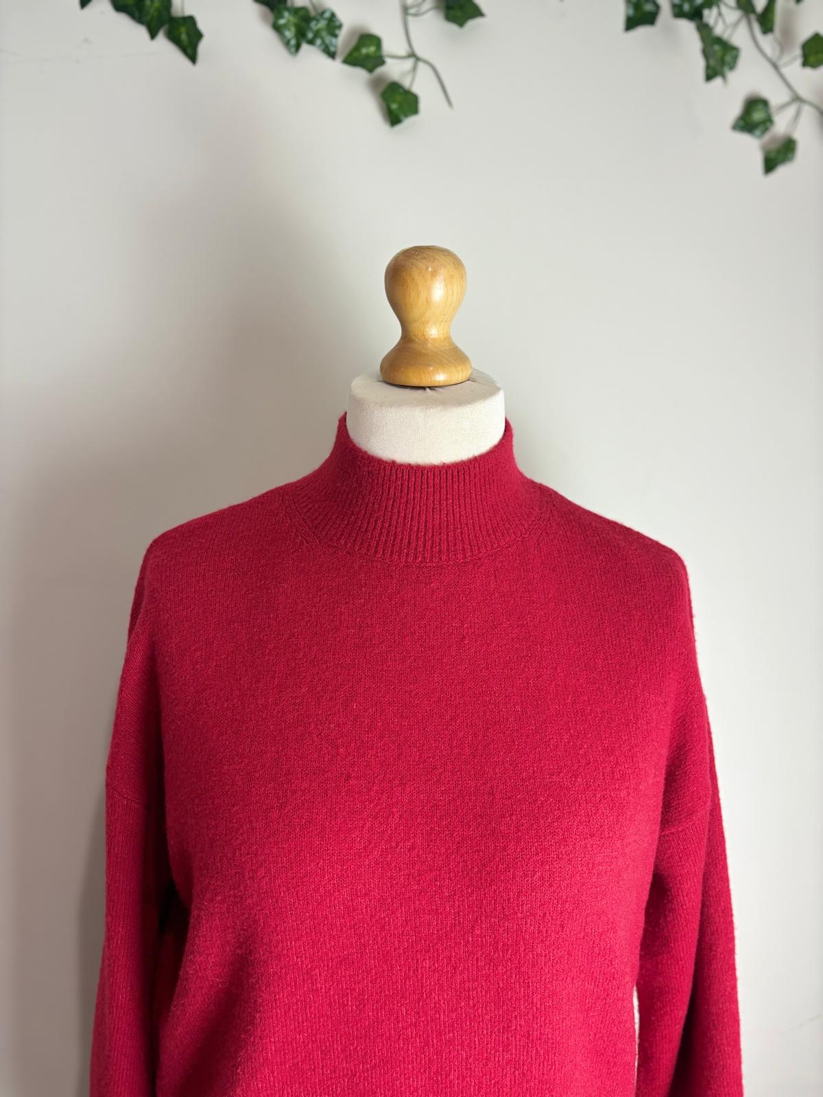& Other Stories Mock Neck Sweater