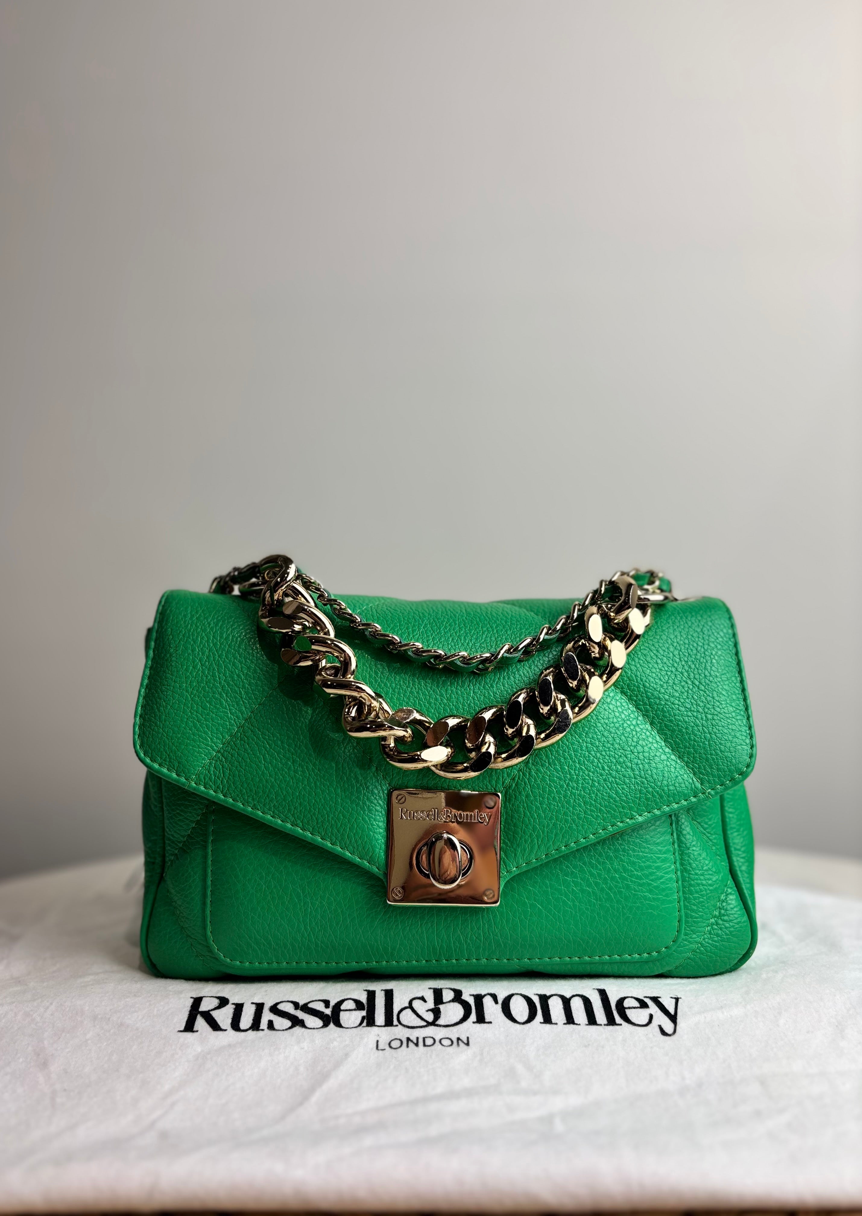 Russell & Bromley Quiltpuff Mini Soft Leather Crossbody