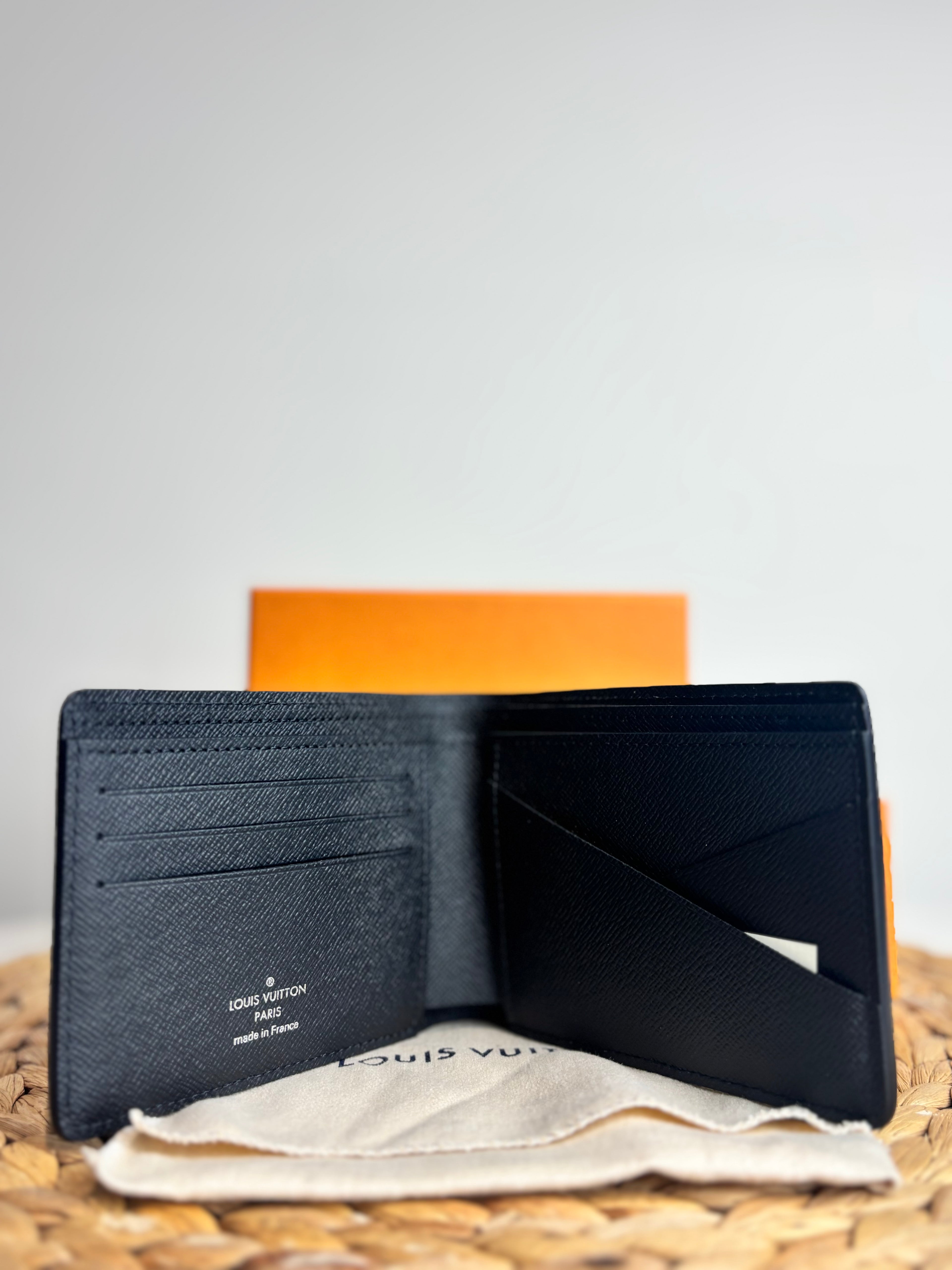 Louis Vuitton Multiple Wallet in Black Epi Leather